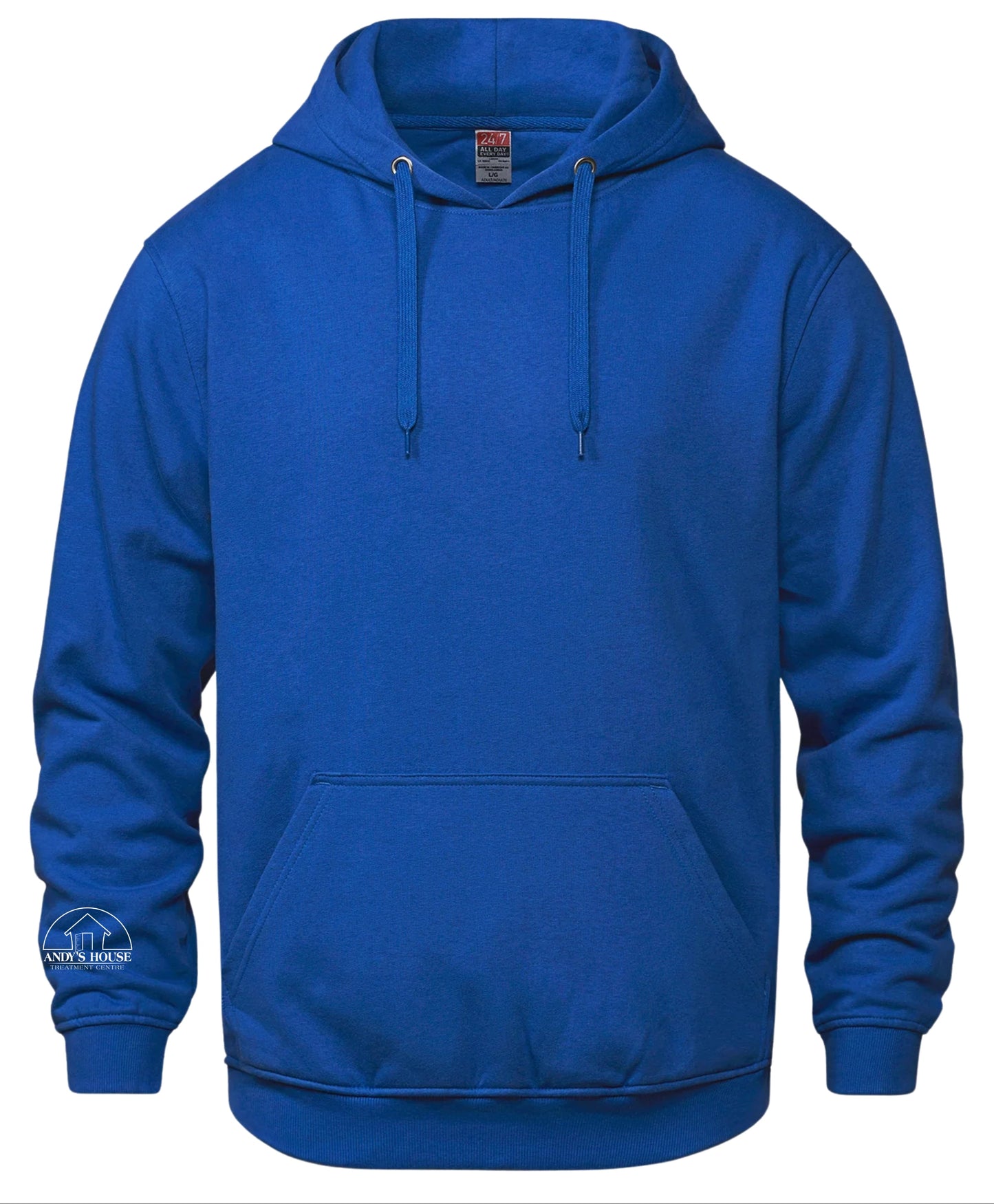 Sweat à capuche AH TEAM avec imprimé aux poignets