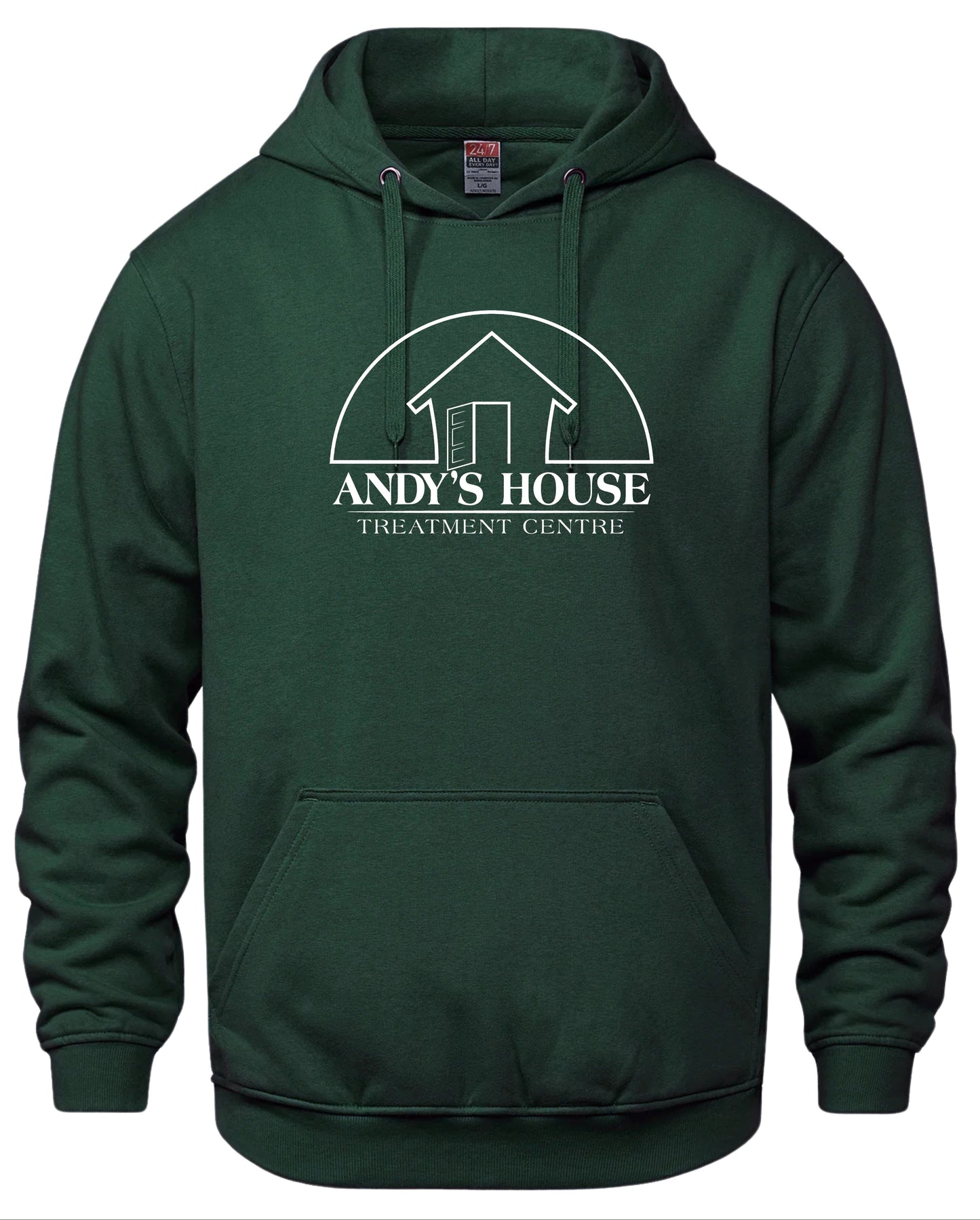 Sweat à capuche avec imprimé sur le devant de l'équipe AH