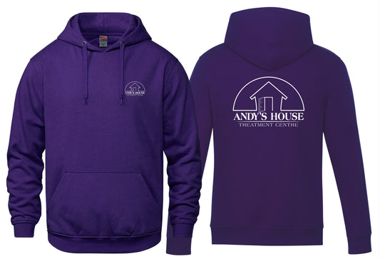 AH HOODIE LEFT CHEST & BACK PRINT