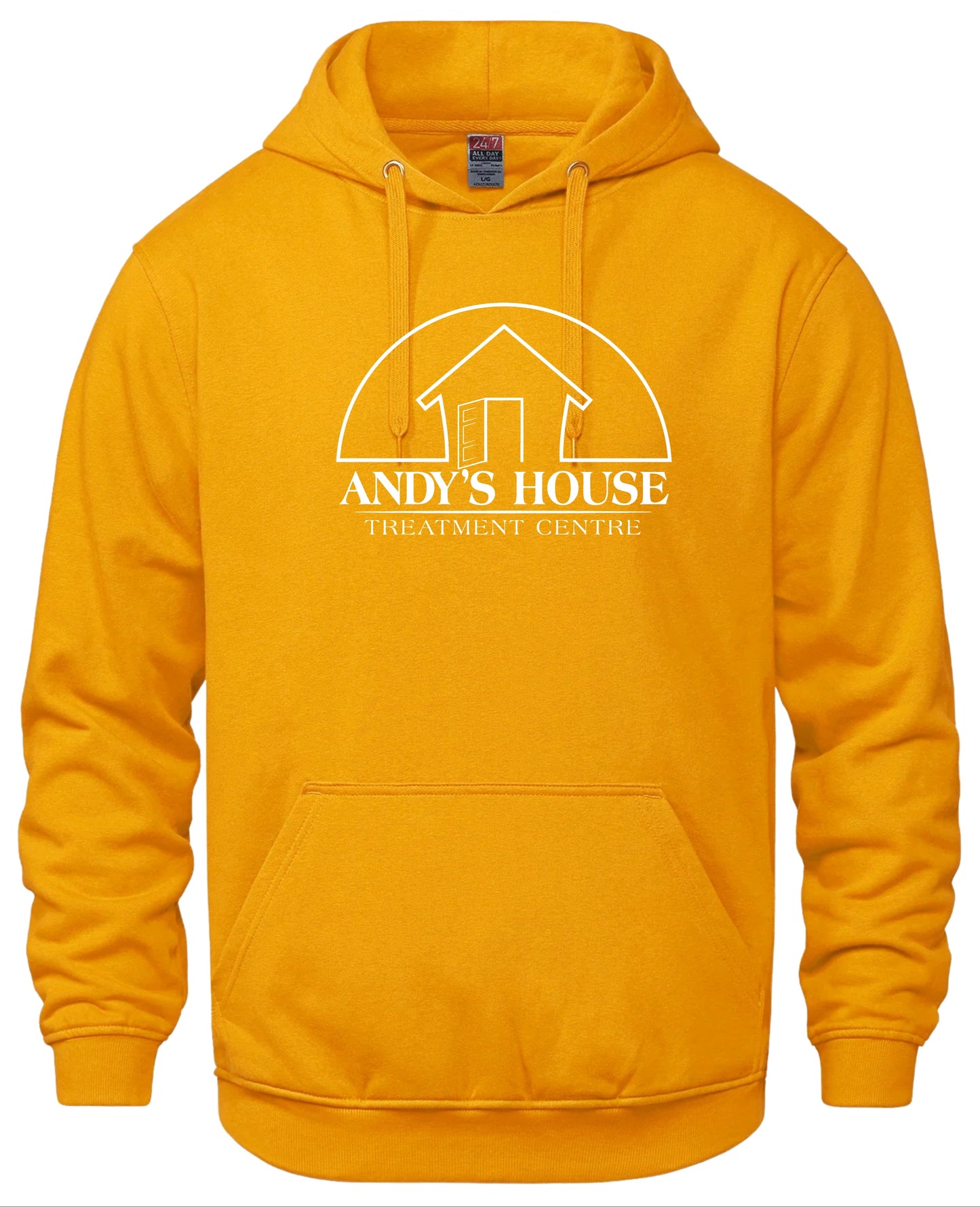 Sweat à capuche avec imprimé sur le devant de l'équipe AH