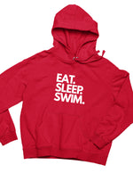 Load image into Gallery viewer, DSC Eat Sleep Swim Hoodie
