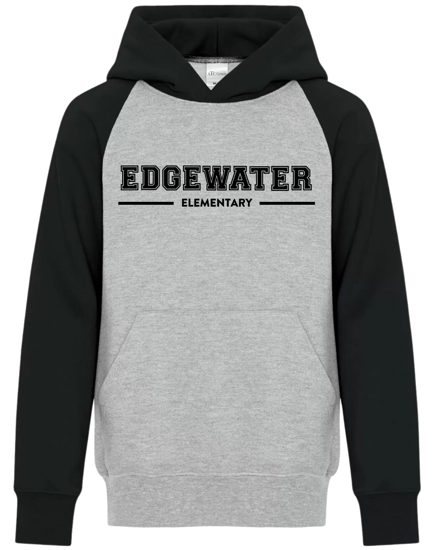 Sweat à capuche adulte bicolore Edgewater