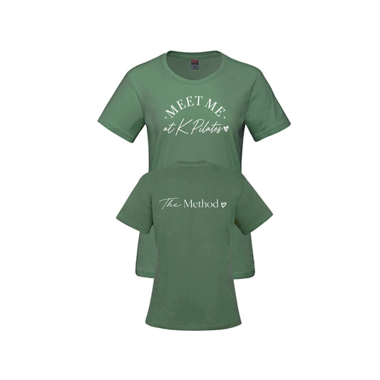 MEET ME AT K PILATES WOMEN'S T-SHIRT