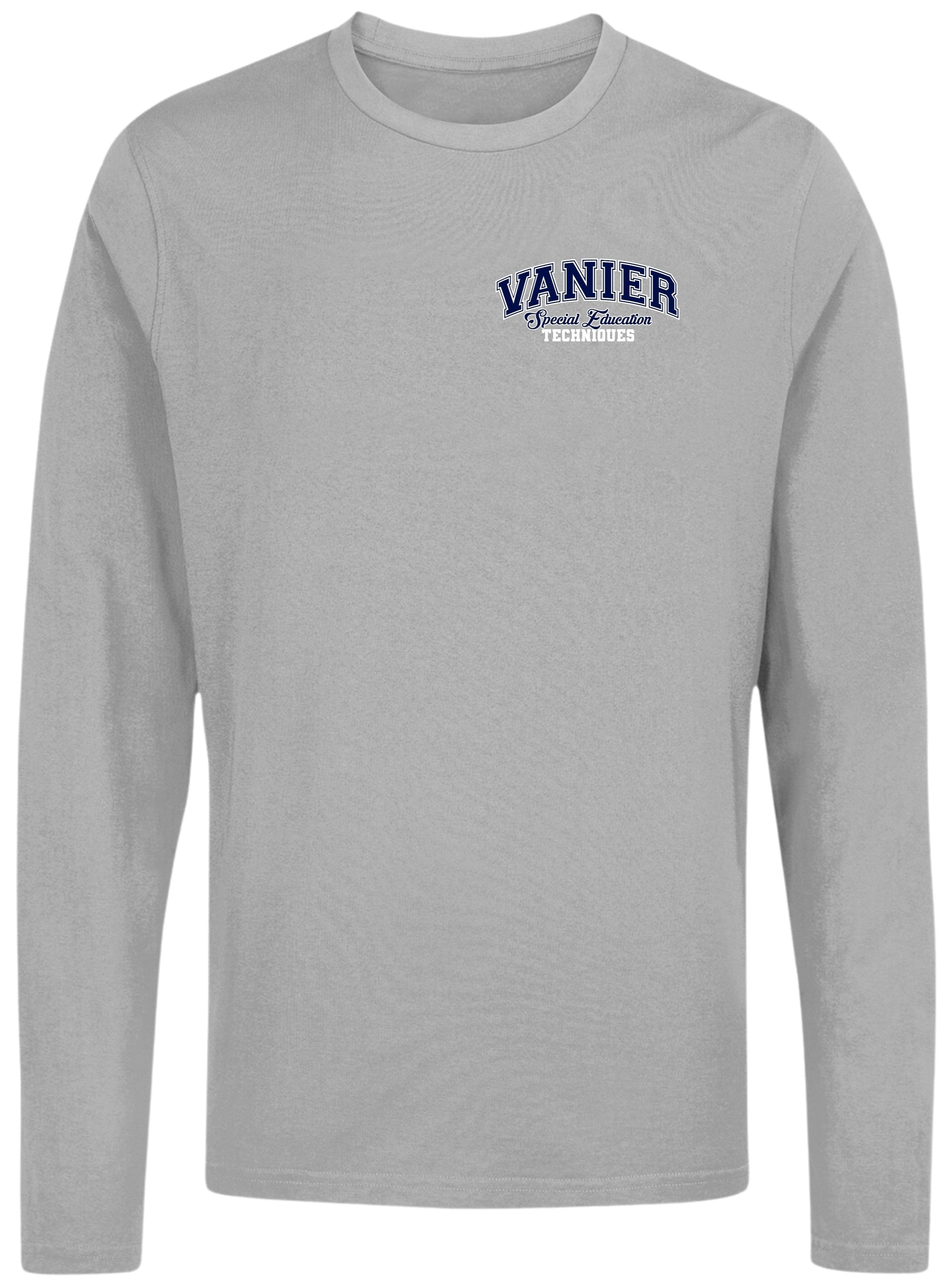 Vanier SET Long Sleeve T-shirt-Left Chest