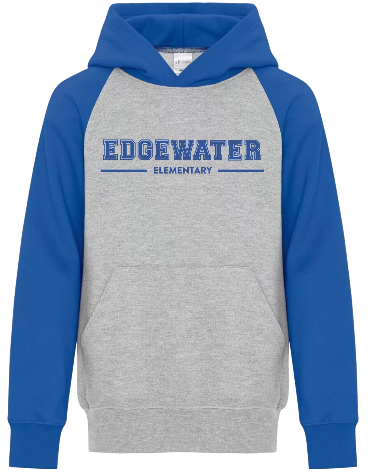 Sweat à capuche adulte bicolore Edgewater