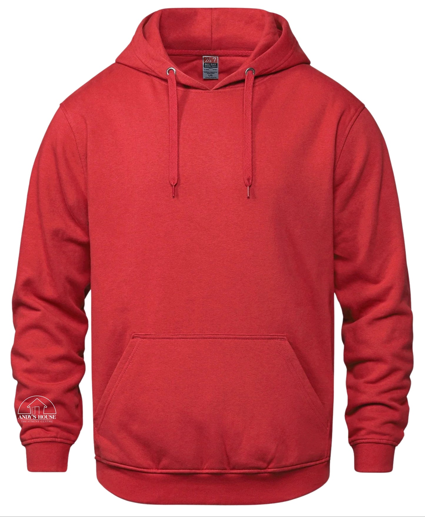 Sweat à capuche AH TEAM avec imprimé aux poignets