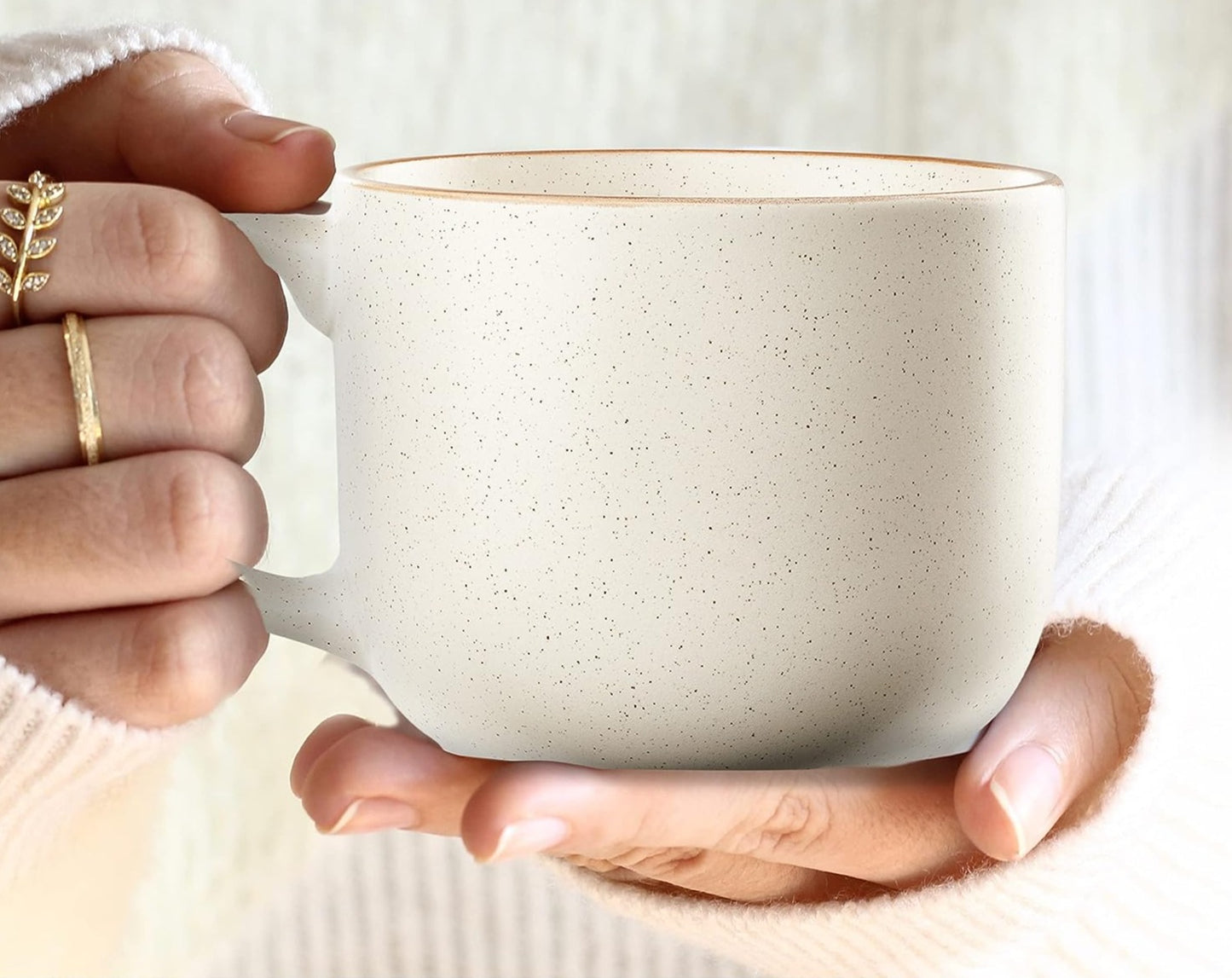 Tasse en grès céramique 16 oz