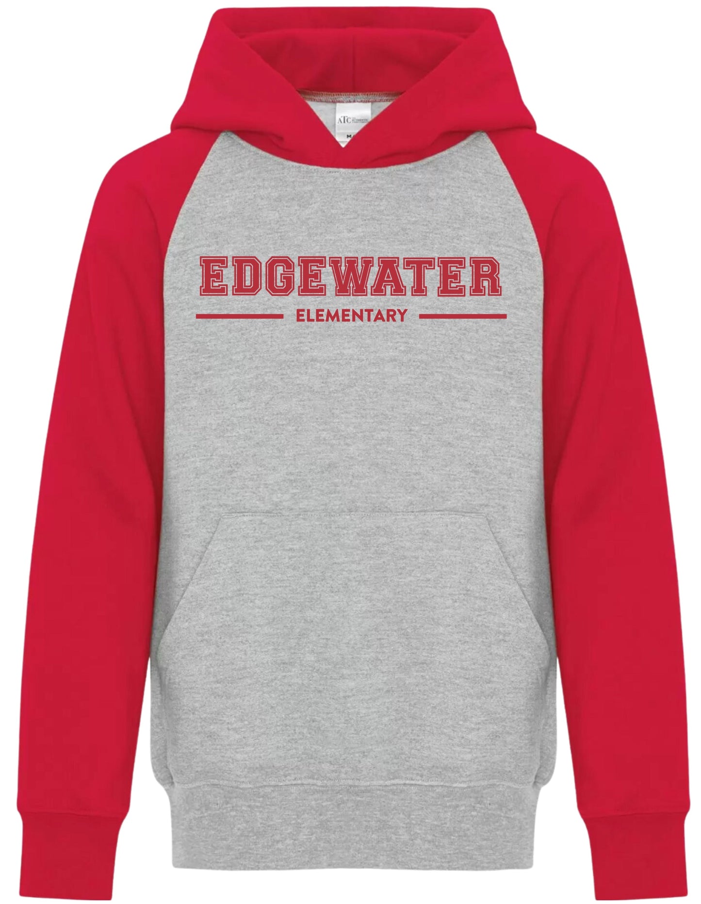 Sweat à capuche bicolore pour jeunes Edgewater