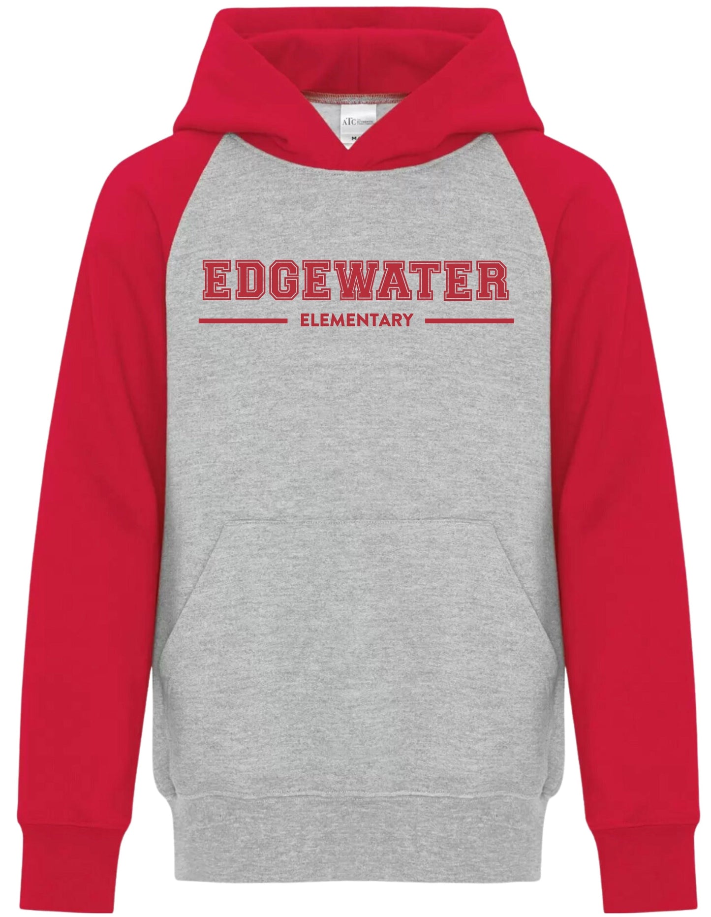 Sweat à capuche adulte bicolore Edgewater