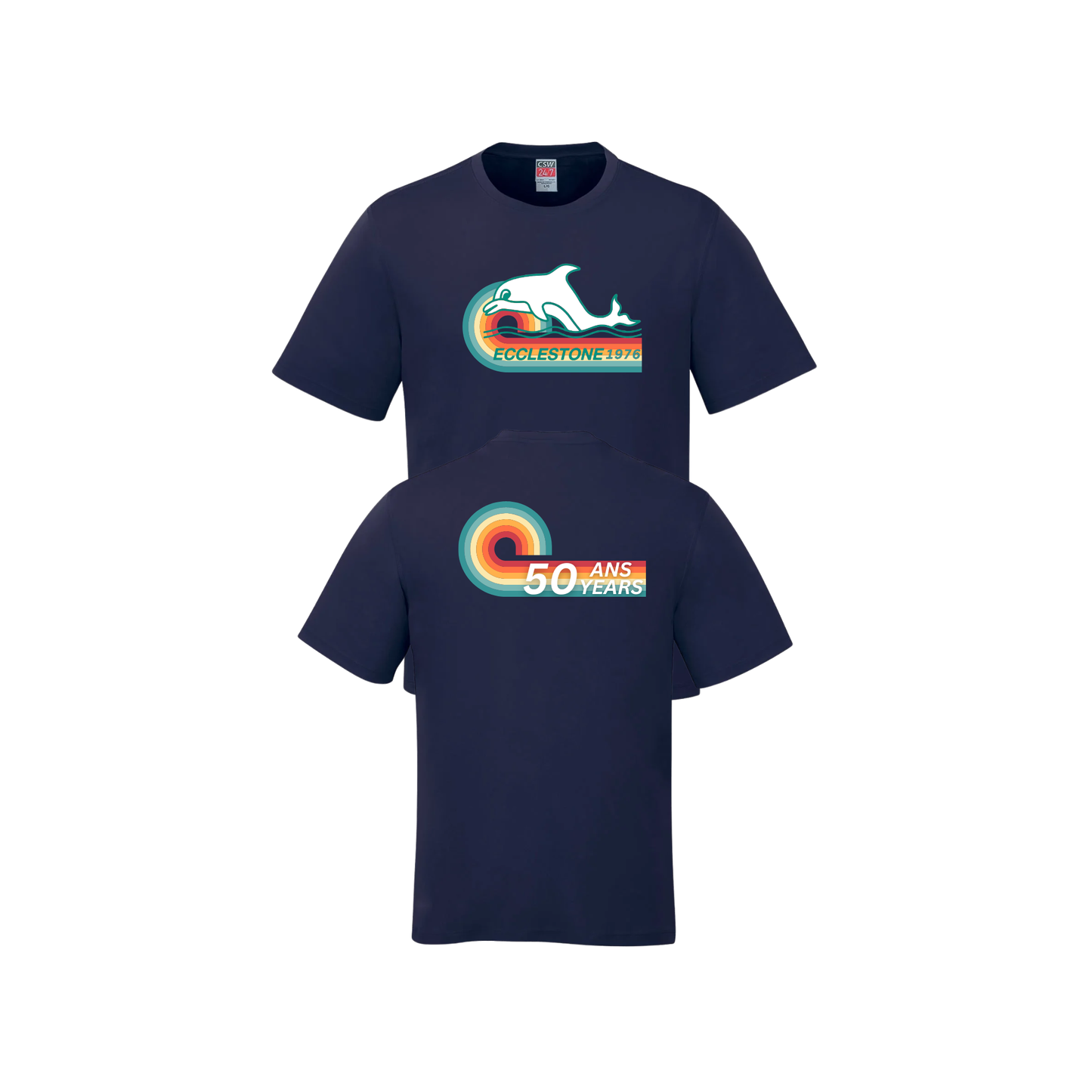 ECCLESTONE 50 YEARS -  UNISEX T SHIRT