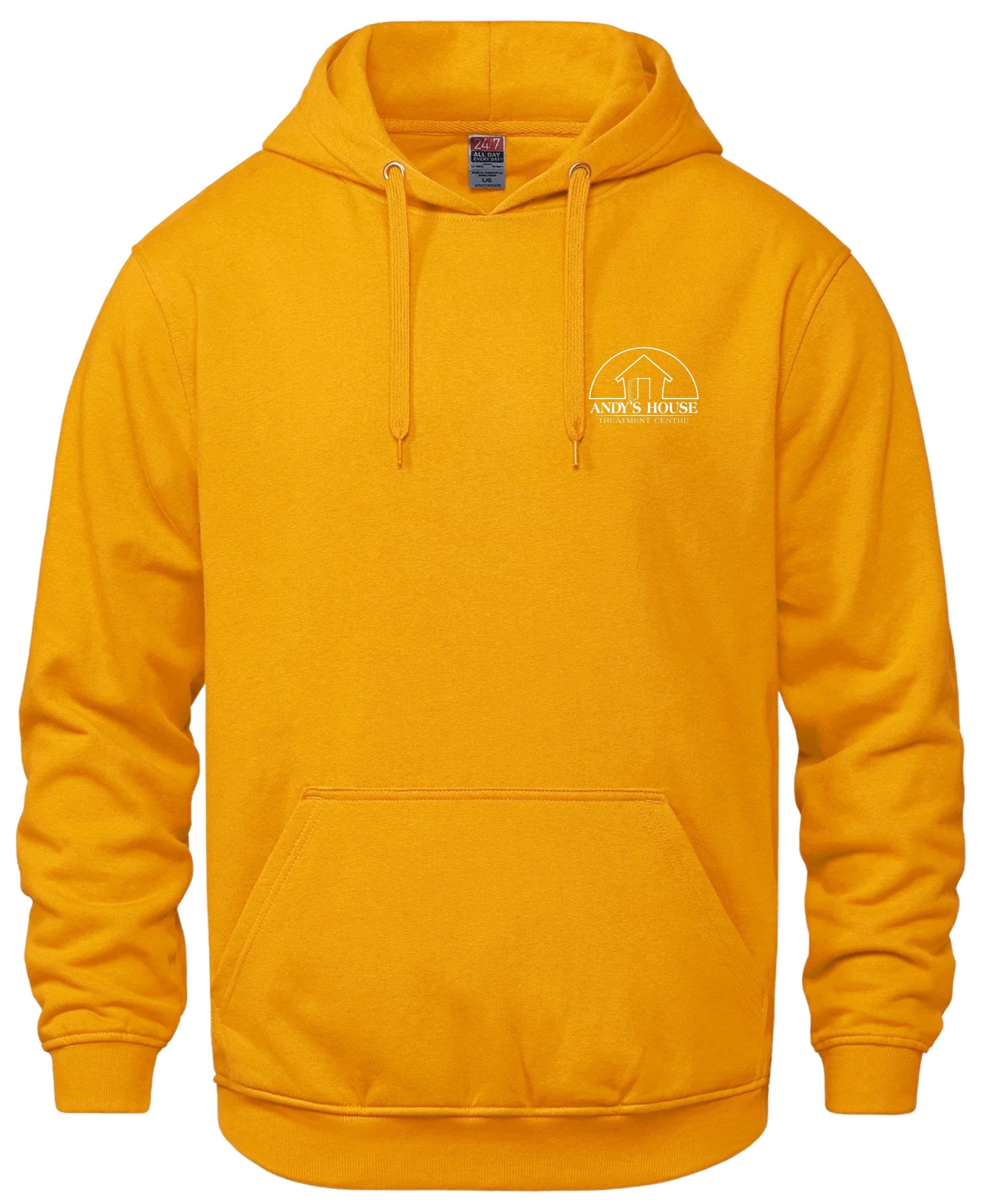 AH LEFT CHEST PRINT- HOODIE
