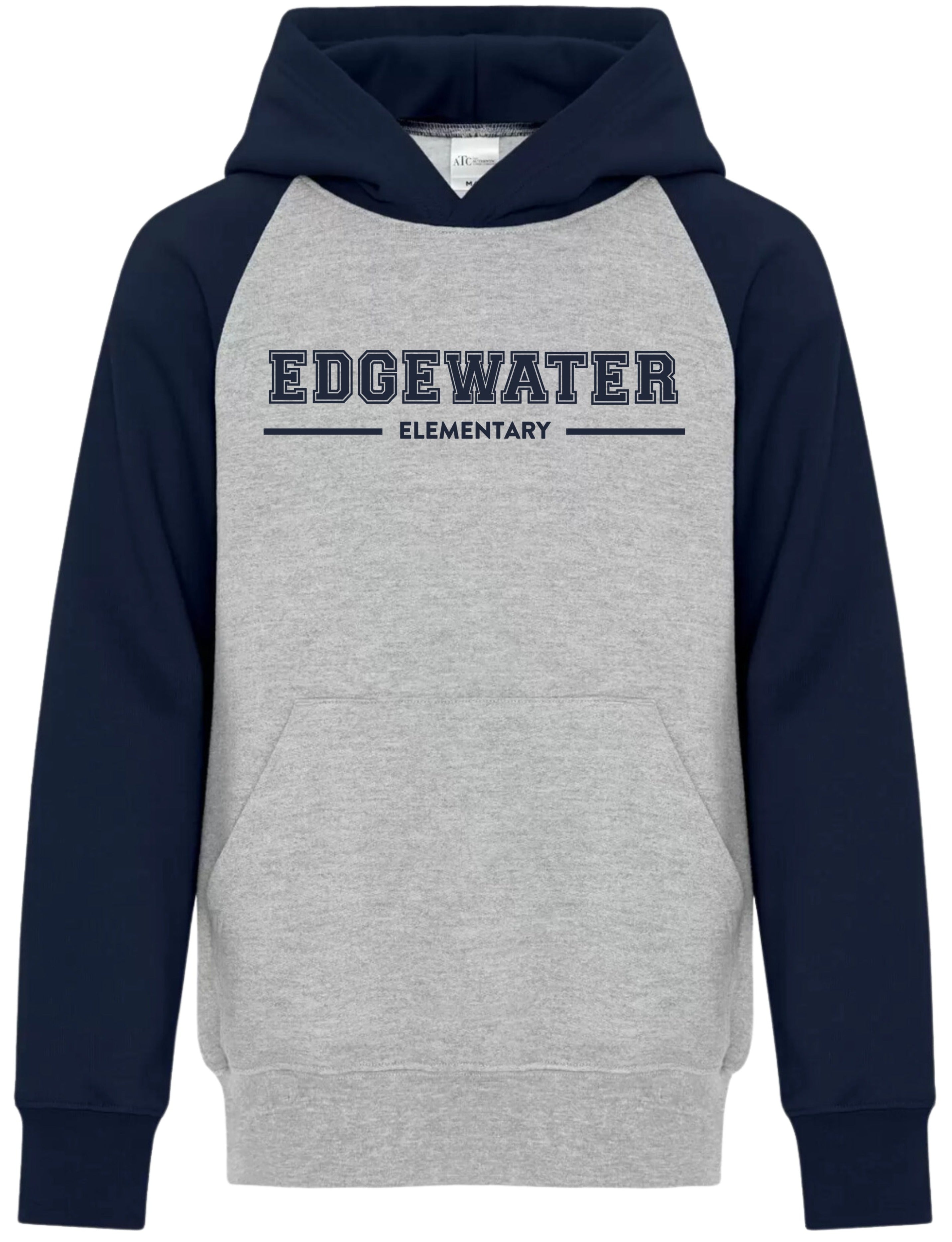Edgewater Two Tone Adult Hoodie