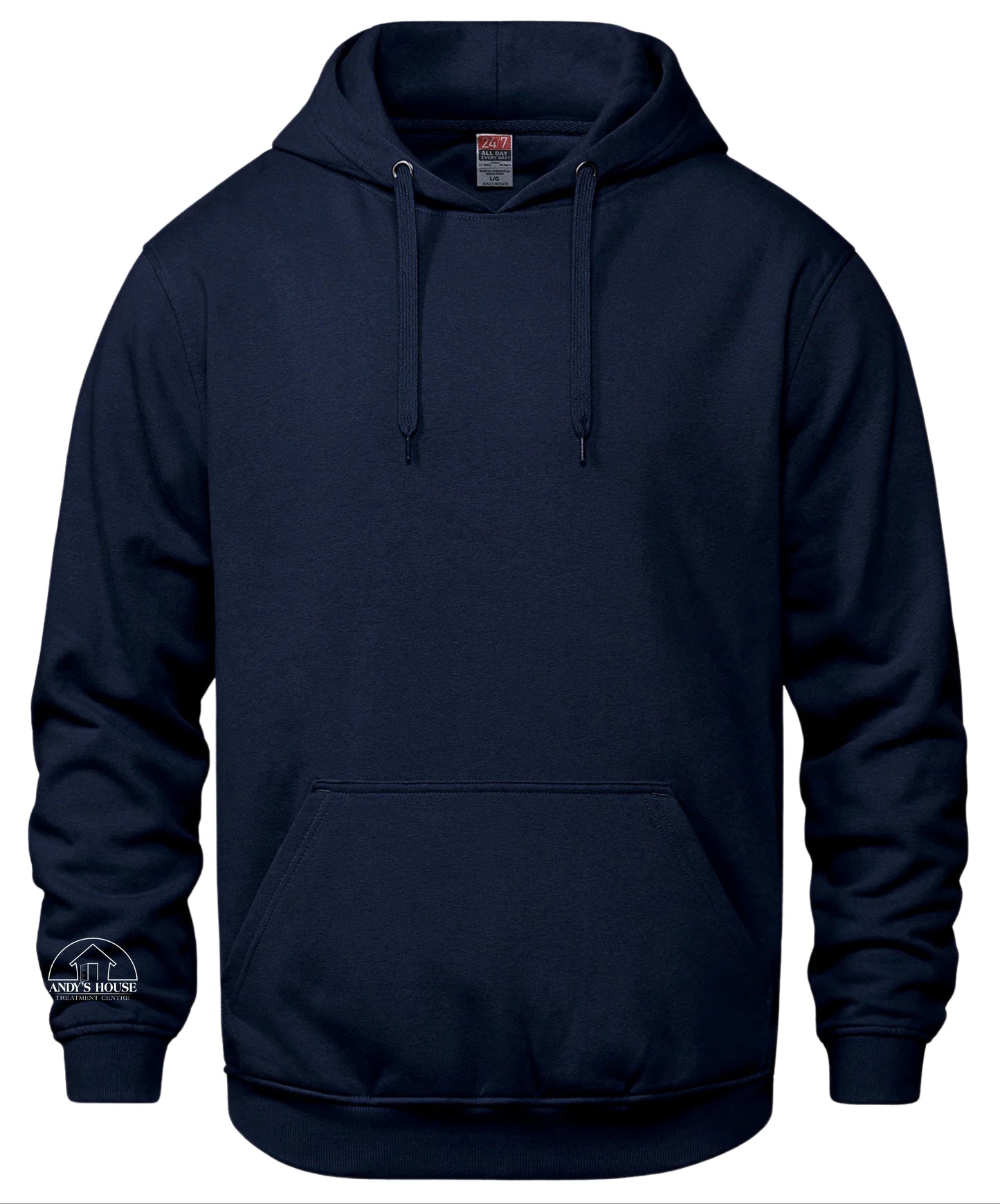 Sweat à capuche AH TEAM avec imprimé aux poignets