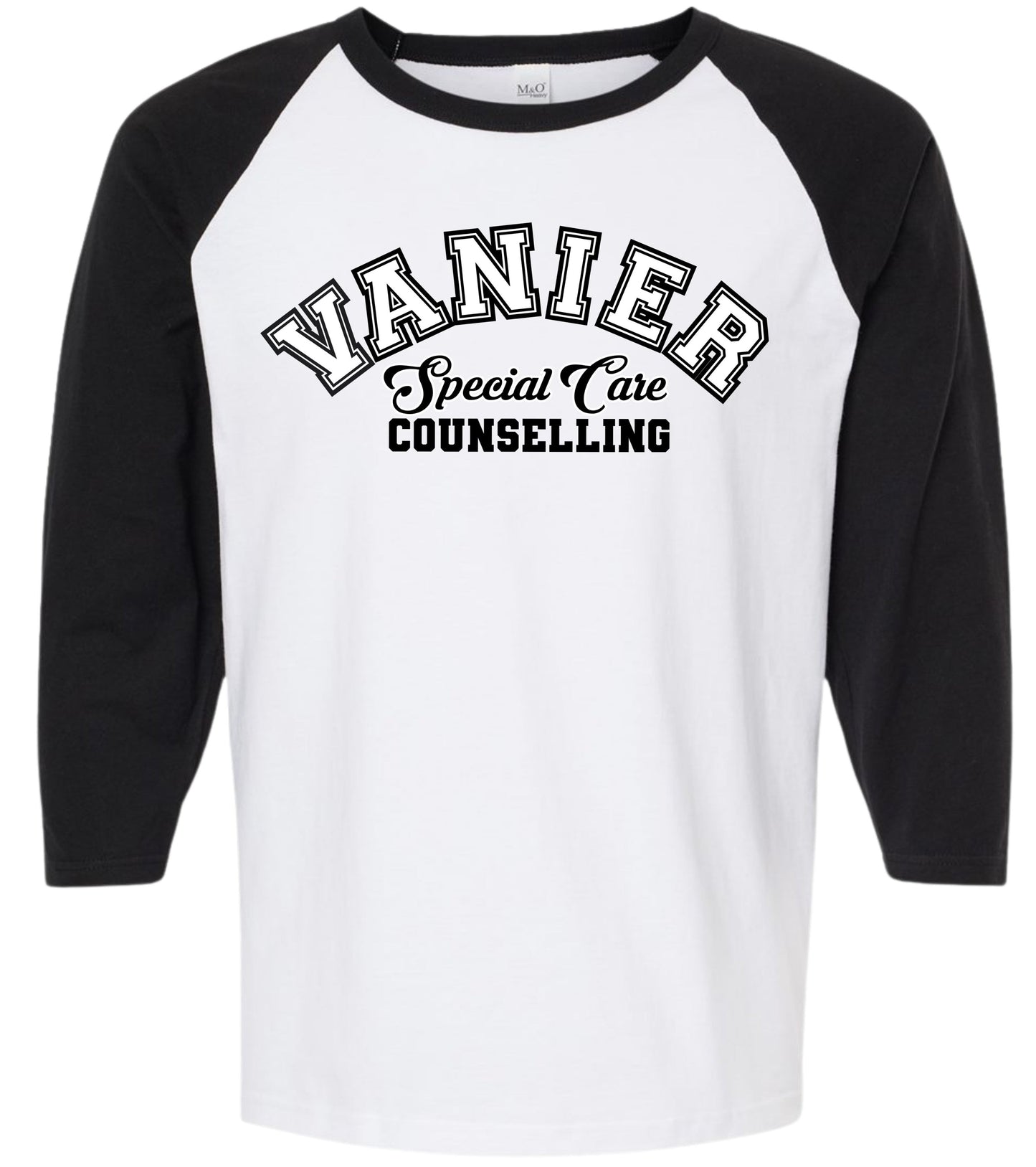 Vanier SCC Raglan 3/4 Baseball Shirt