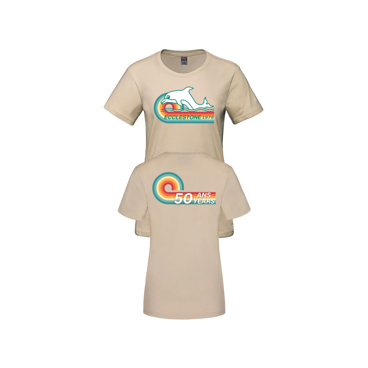 ECCLESTONE 50 YEARS -  LADIES T SHIRT