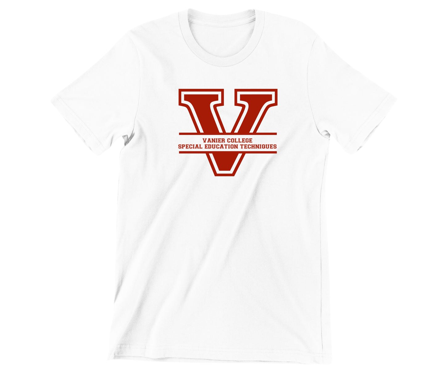 T-shirt Vanier V-SET - Imprimé sur tout le devant