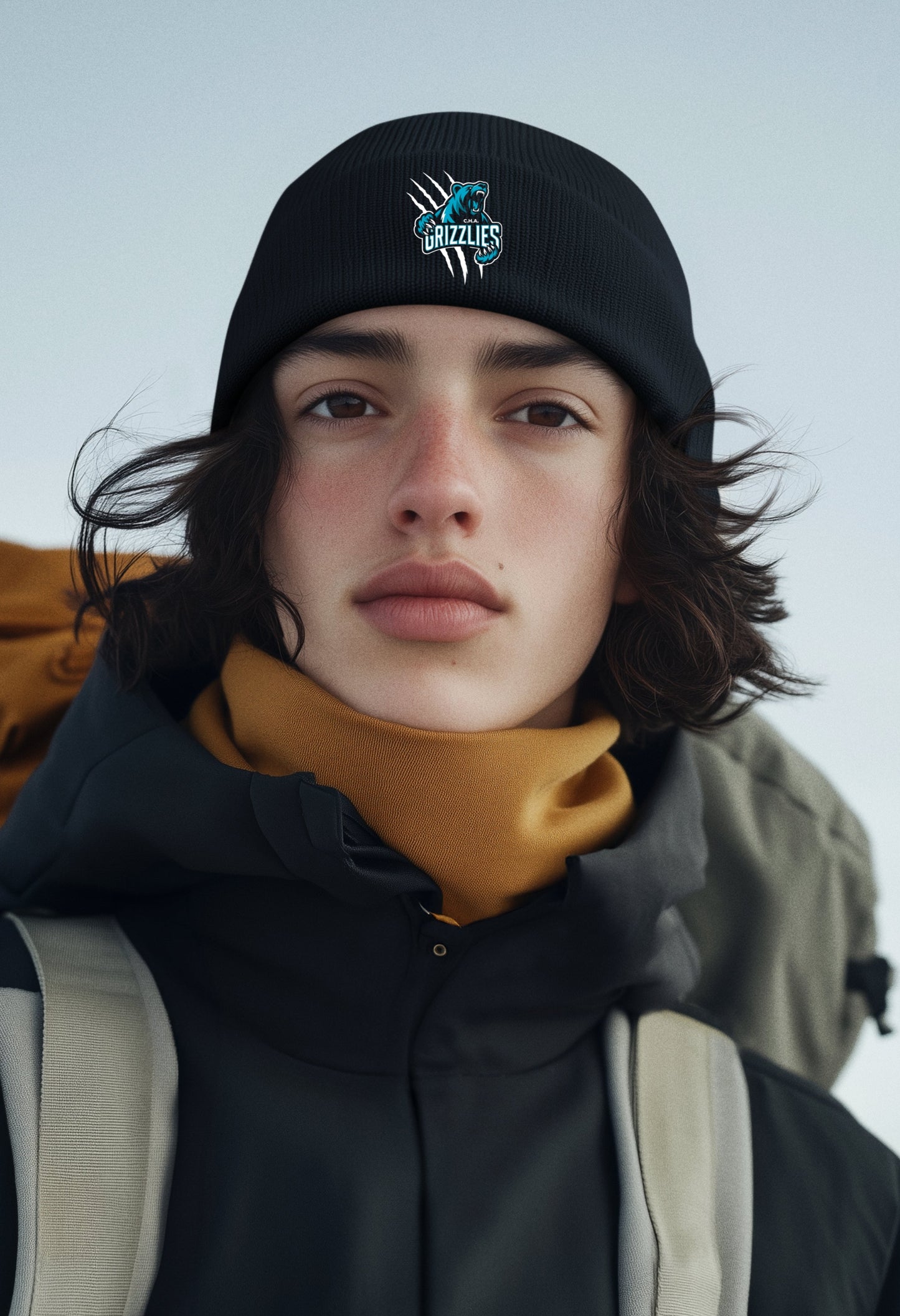 TUQUE GRIZZLIES BRODÉE