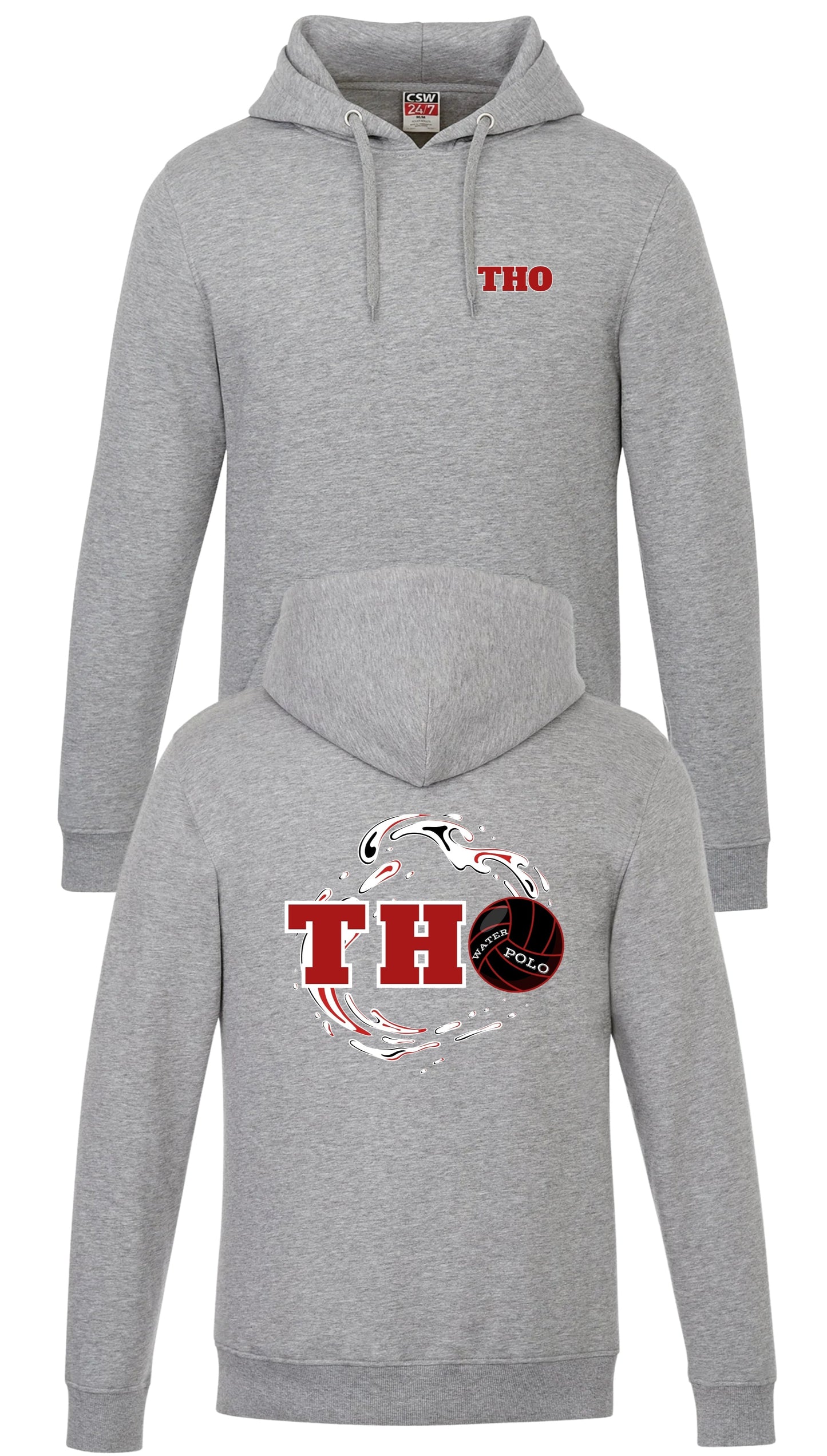Sweat à capuche de water-polo THO