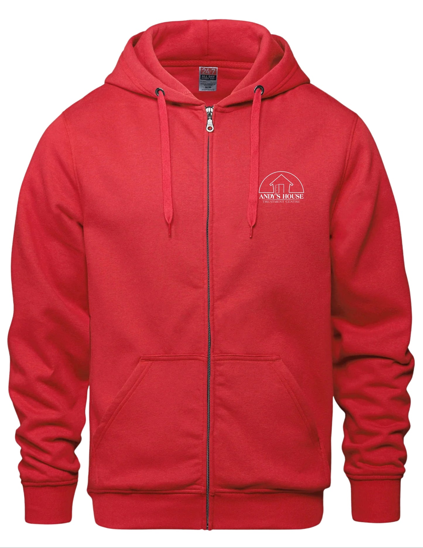 Sweat à capuche zippé intégral AH TEAM