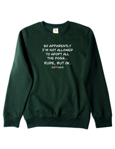 Animatch Rude Crewneck