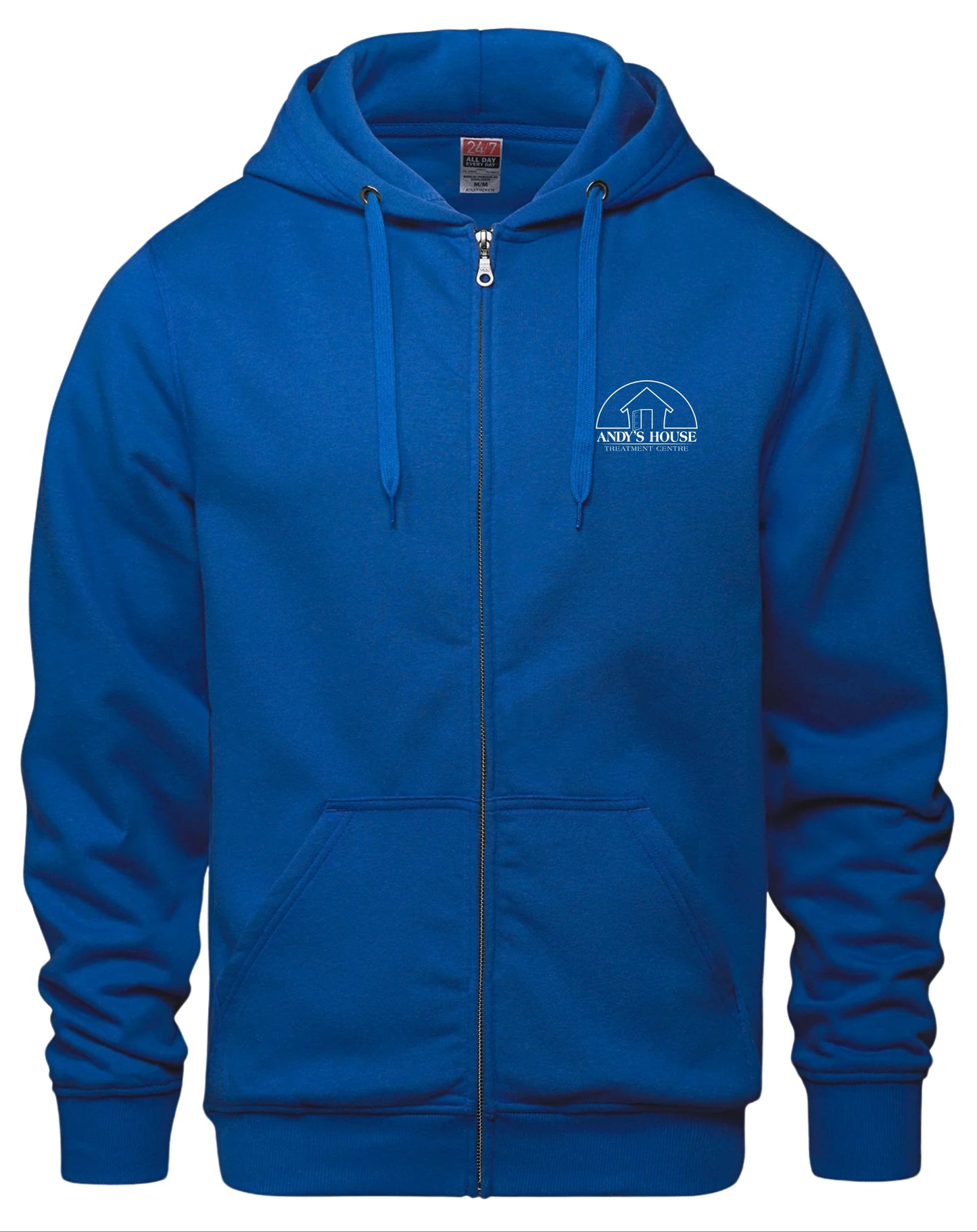 Sweat à capuche zippé intégral AH TEAM
