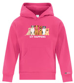 Load image into Gallery viewer, MB Youth Hoodie- Sit Happens
