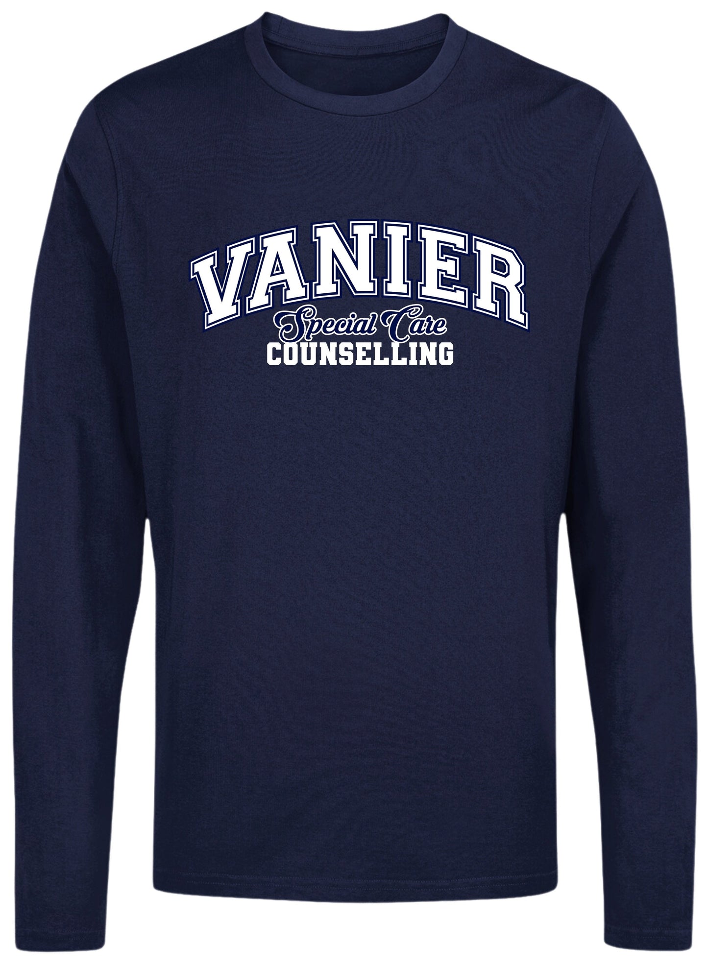 Vanier SCC Long Sleeve T-shirt-Large Print