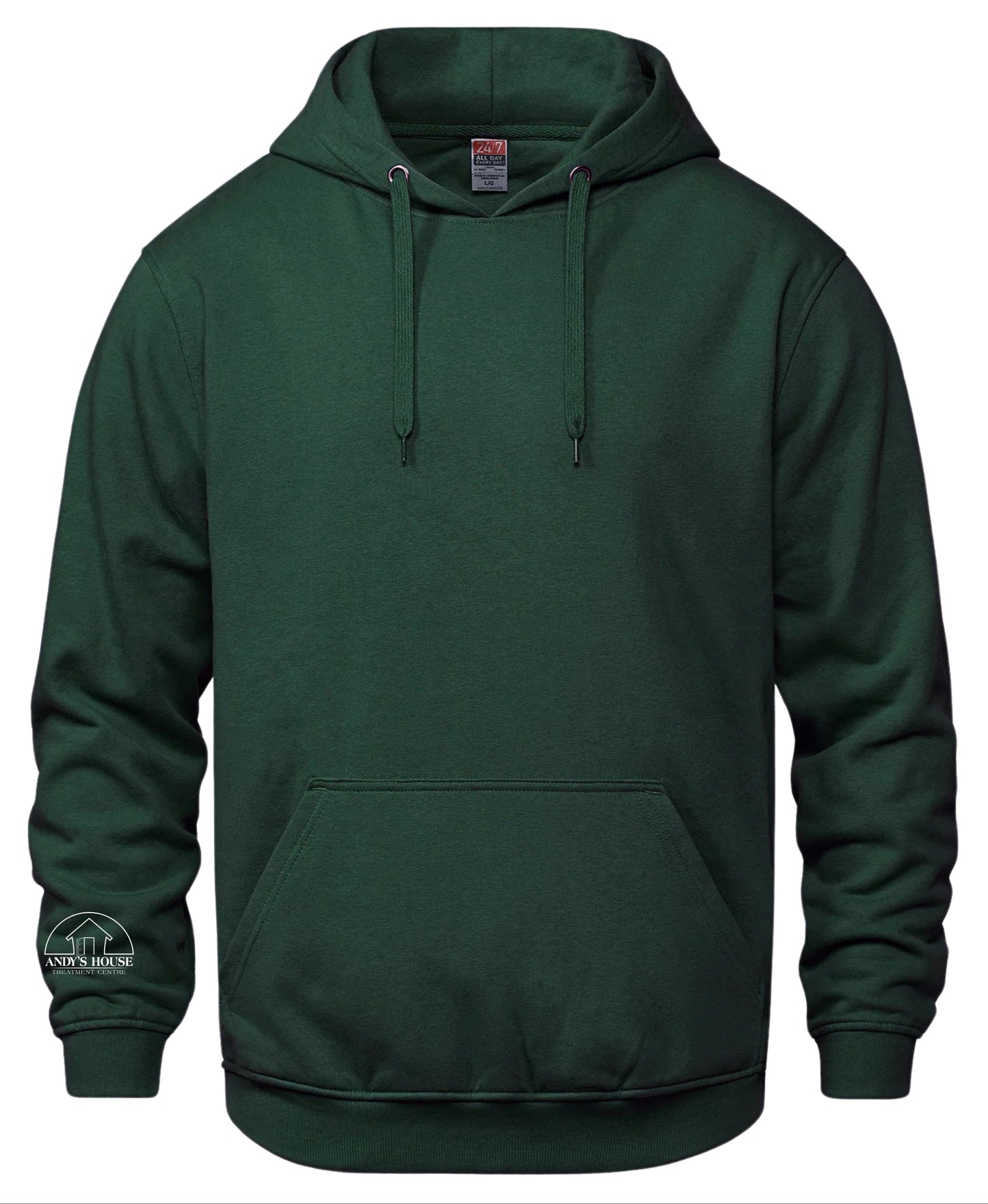 Sweat à capuche AH TEAM avec imprimé aux poignets