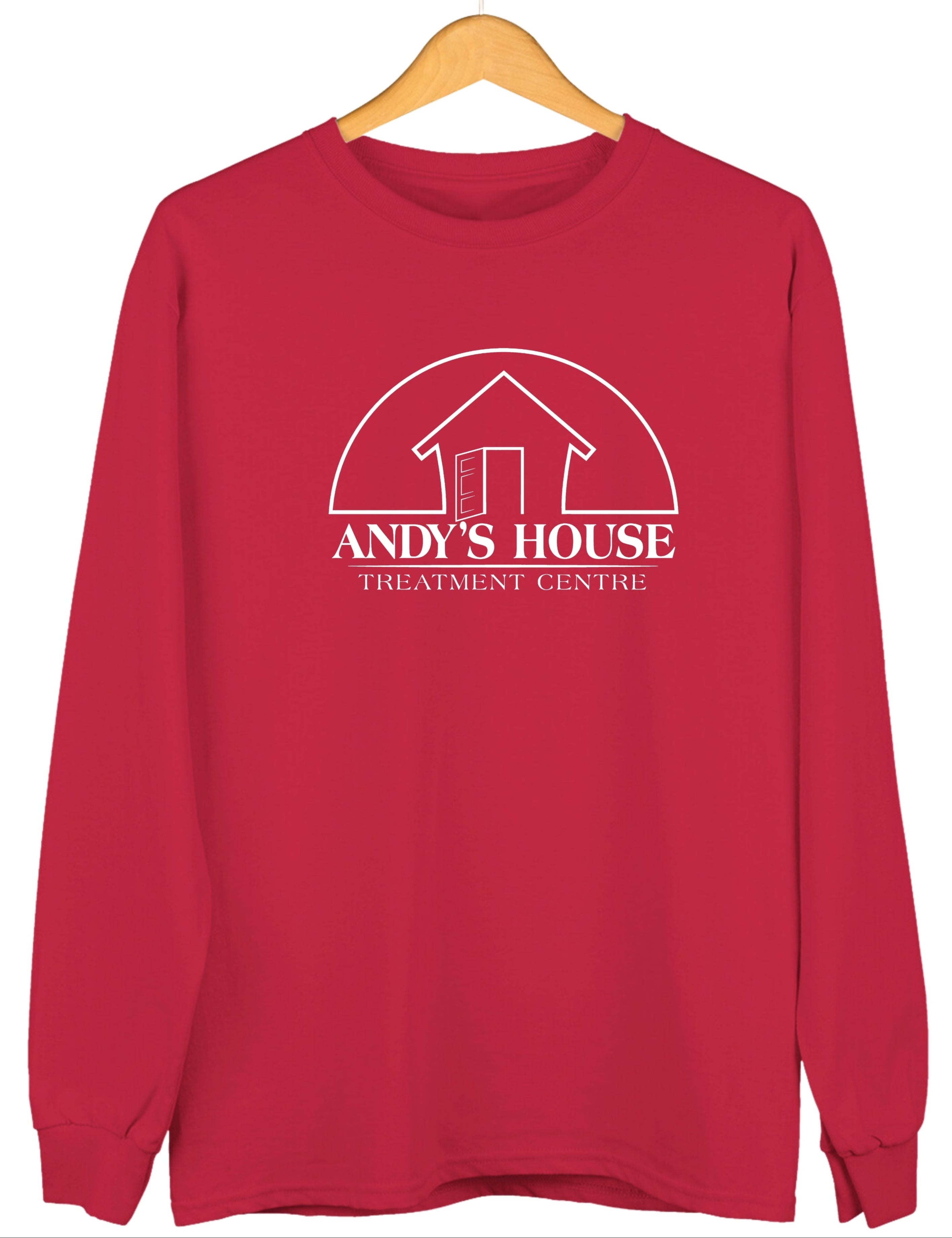 AH CREWNECK SWEATSHIRT FRONT PRINT