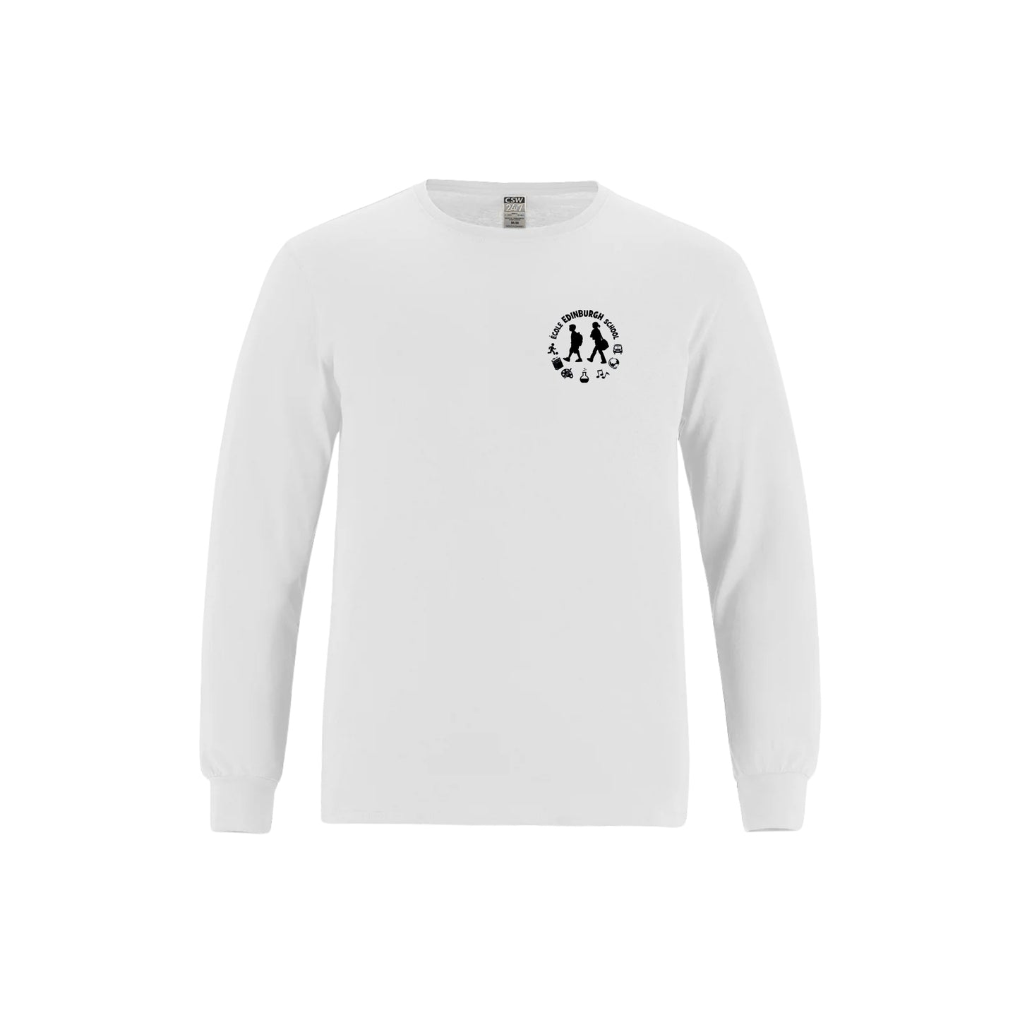 T-shirt à manches longues Edinburgh pour jeunes