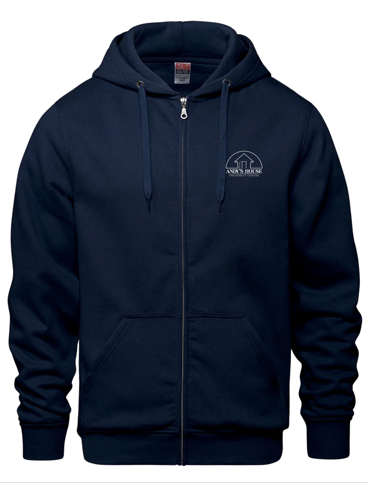Sweat à capuche zippé intégral AH TEAM