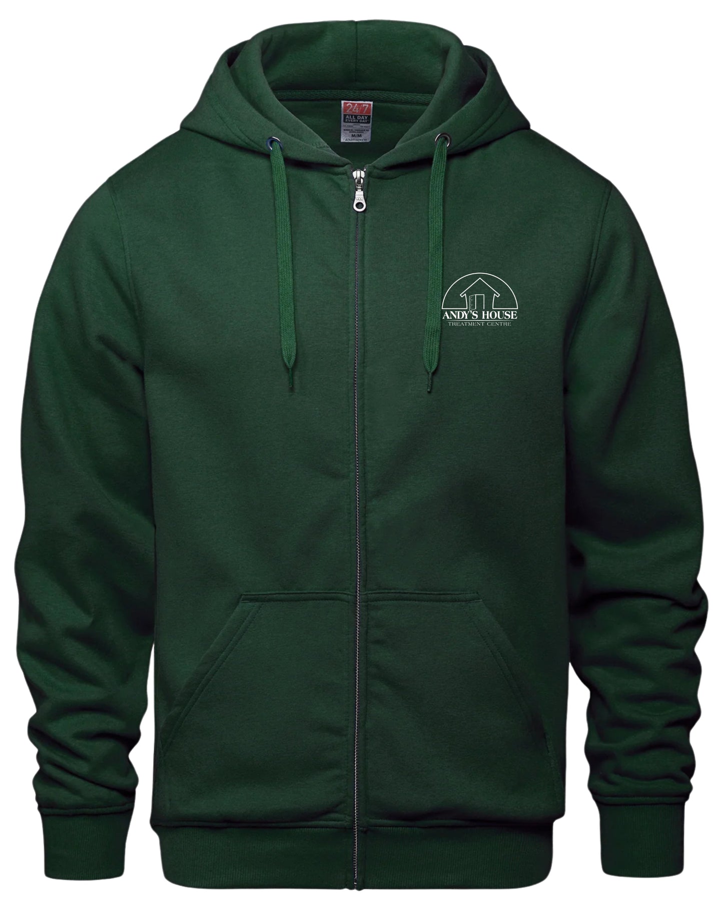 Sweat à capuche zippé intégral AH TEAM