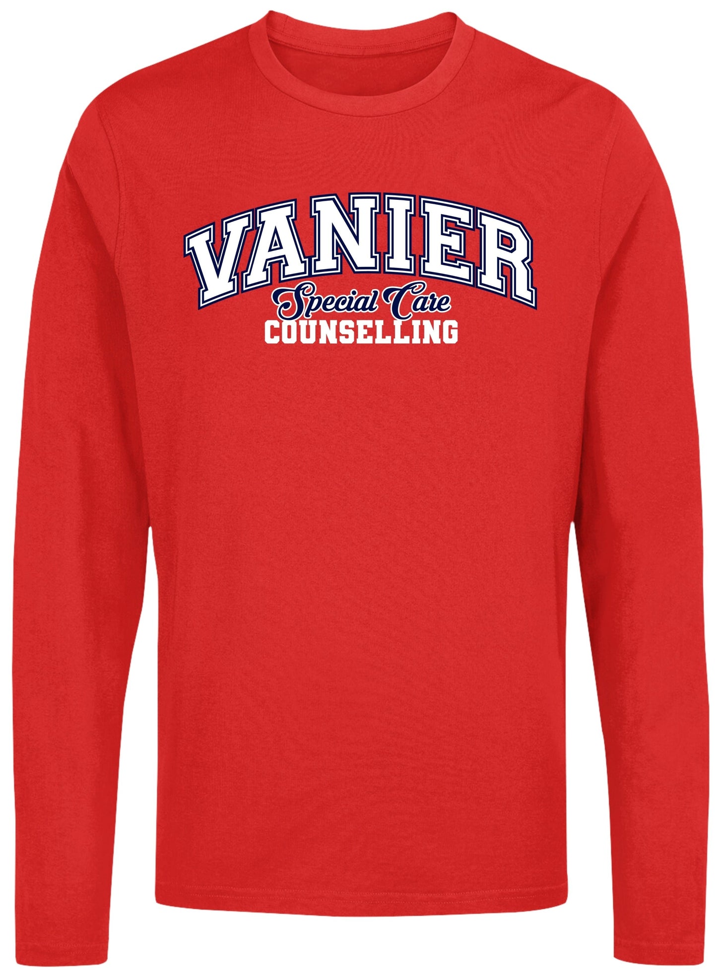 Vanier SCC Long Sleeve T-shirt-Large Print
