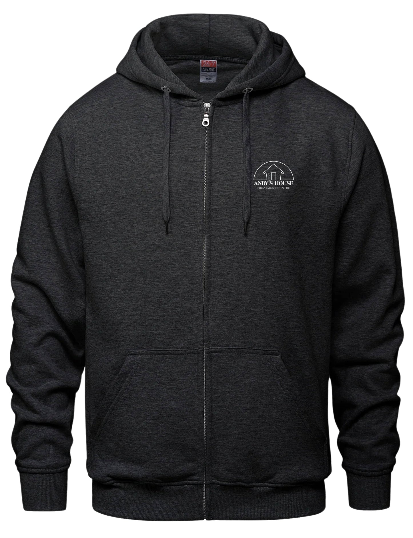 Sweat à capuche zippé intégral AH TEAM