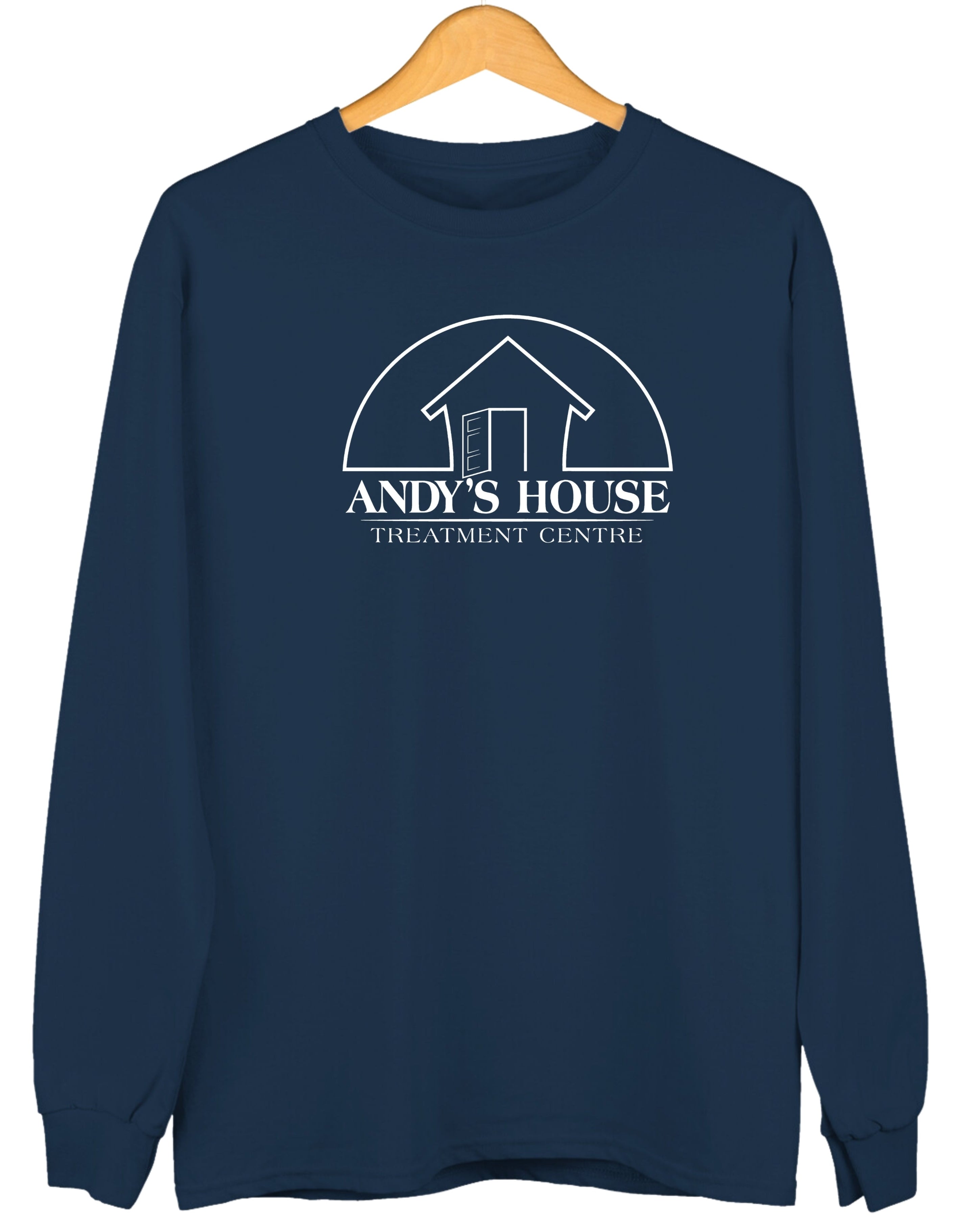 AH CREWNECK SWEATSHIRT FRONT PRINT