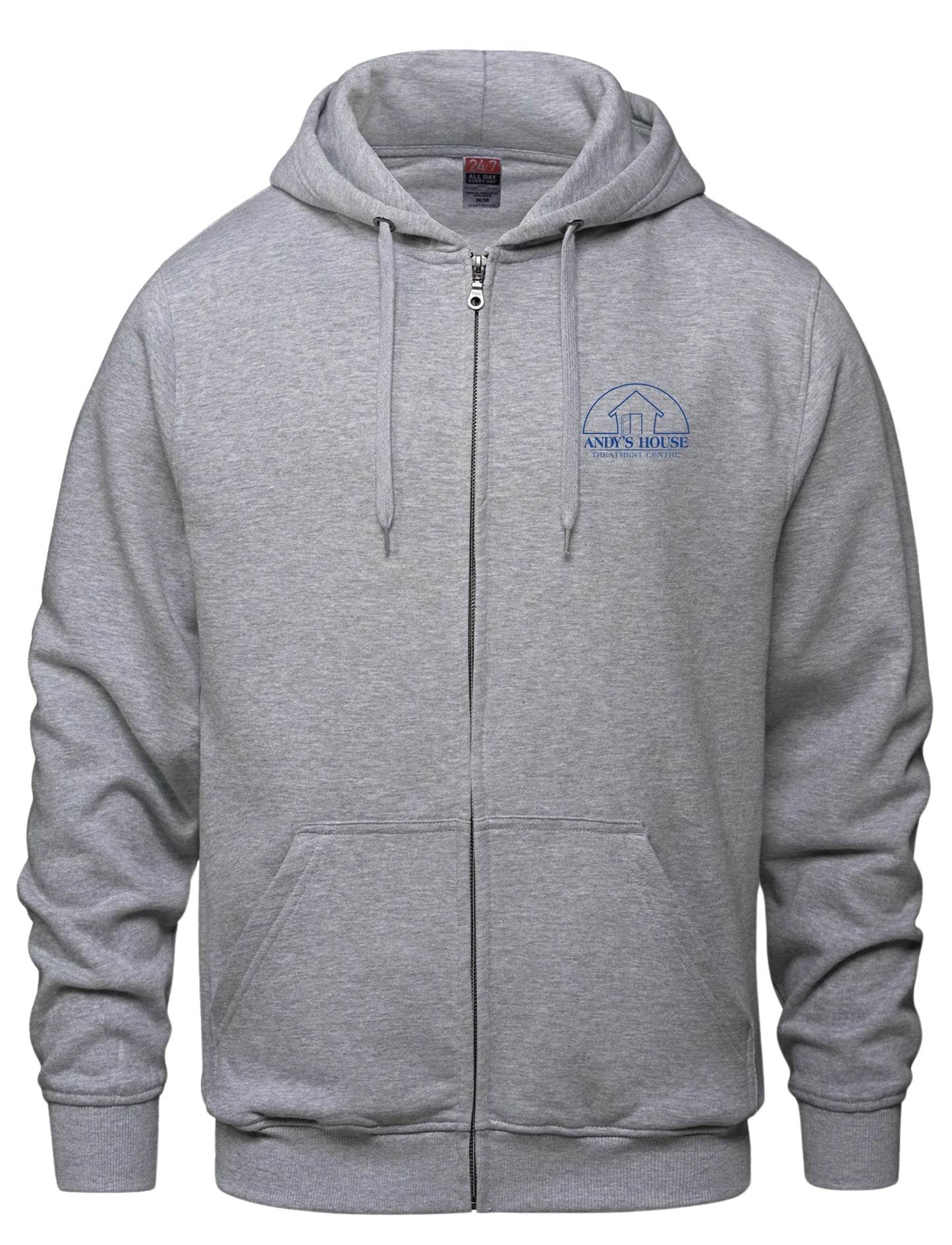 Sweat à capuche zippé intégral AH TEAM