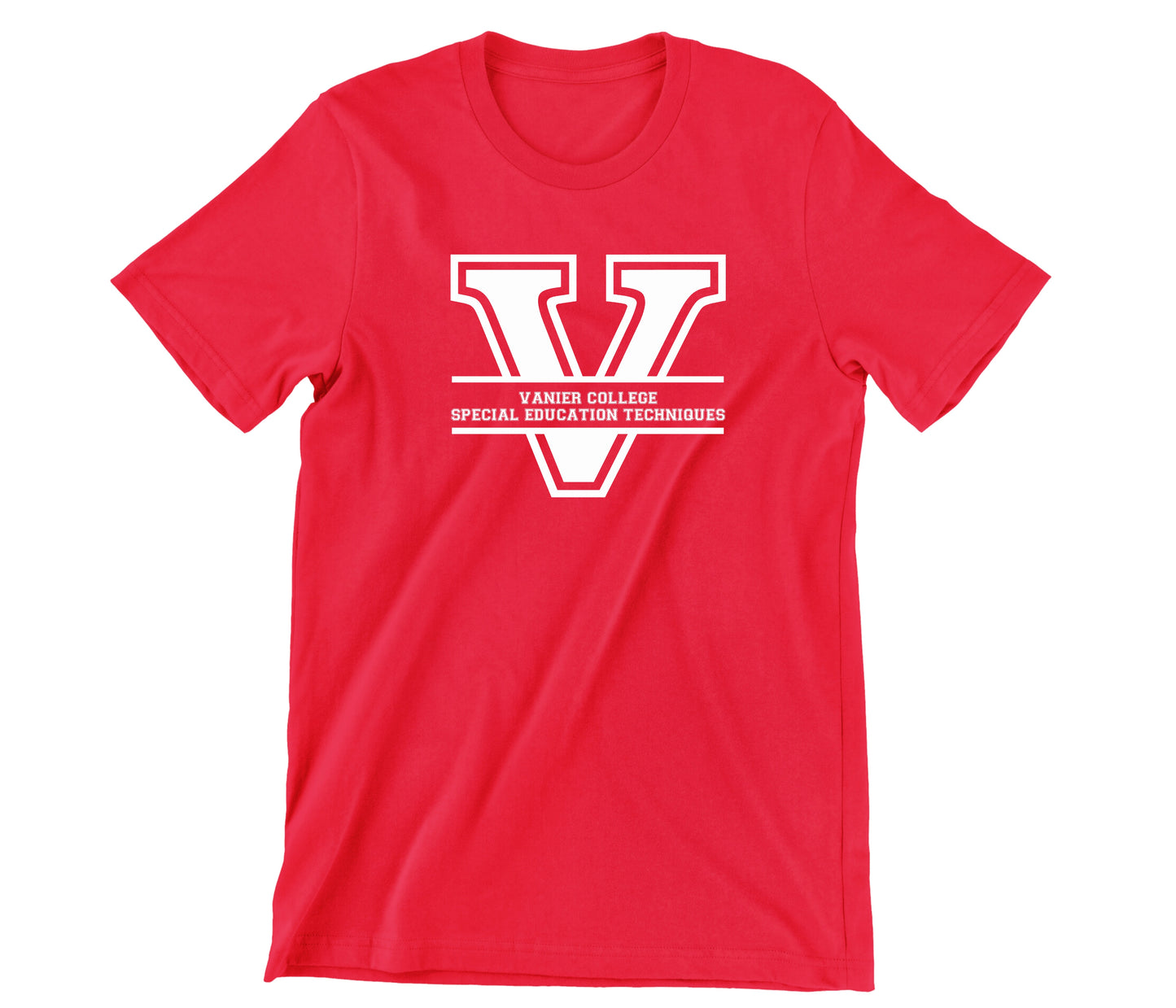 T-shirt Vanier V-SET - Imprimé sur tout le devant