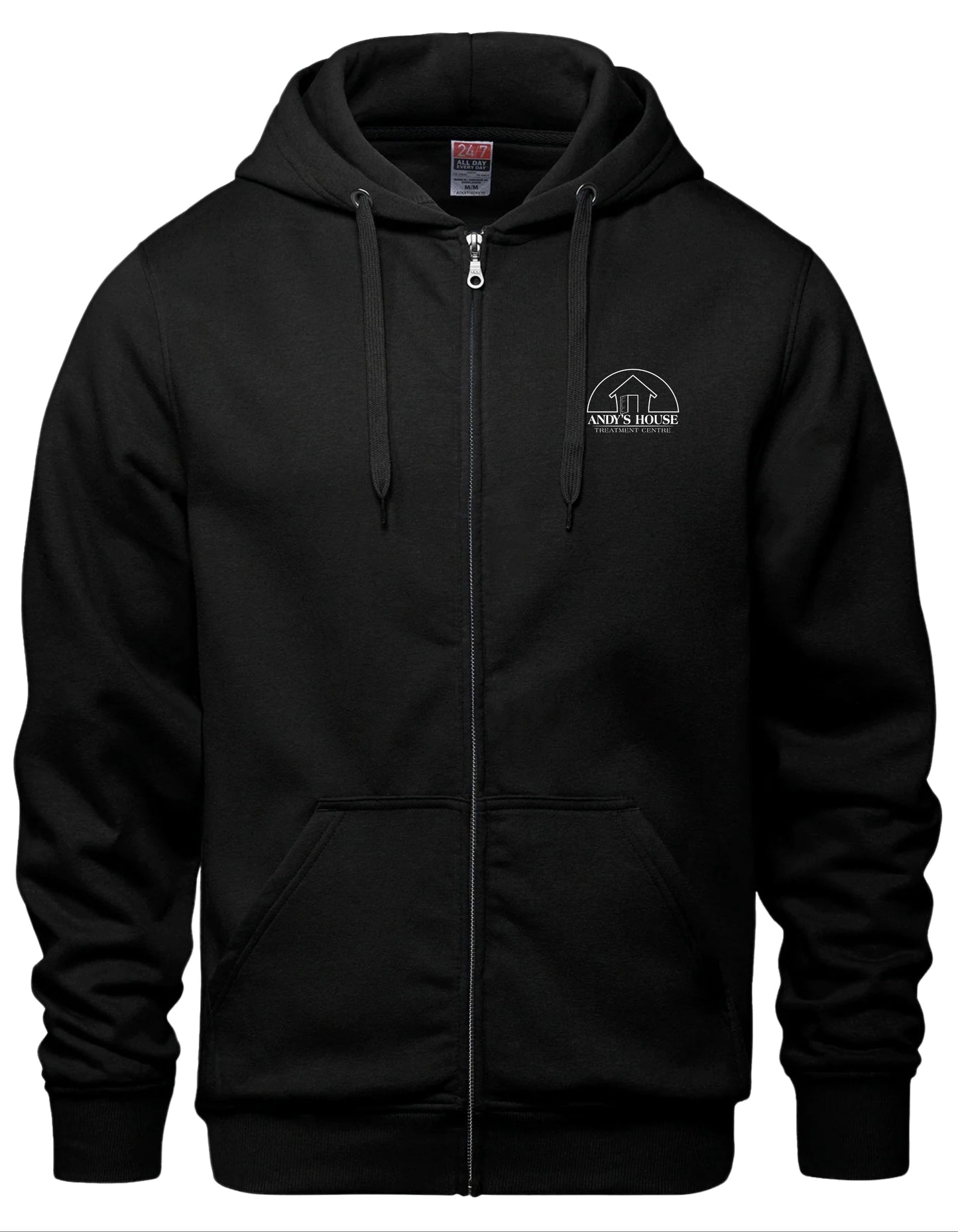 Sweat à capuche zippé intégral AH TEAM