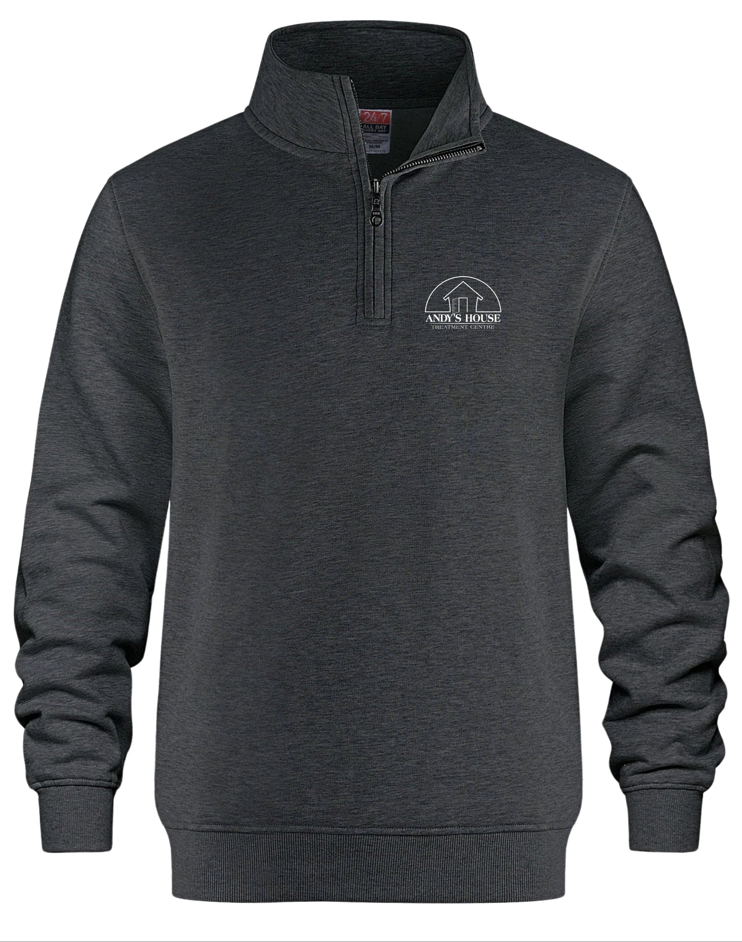 AH 1/4 ZIP SWEATSHIRT