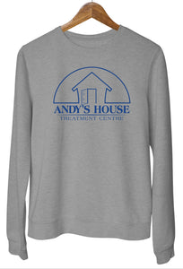 AH CREWNECK SWEATSHIRT FRONT PRINT