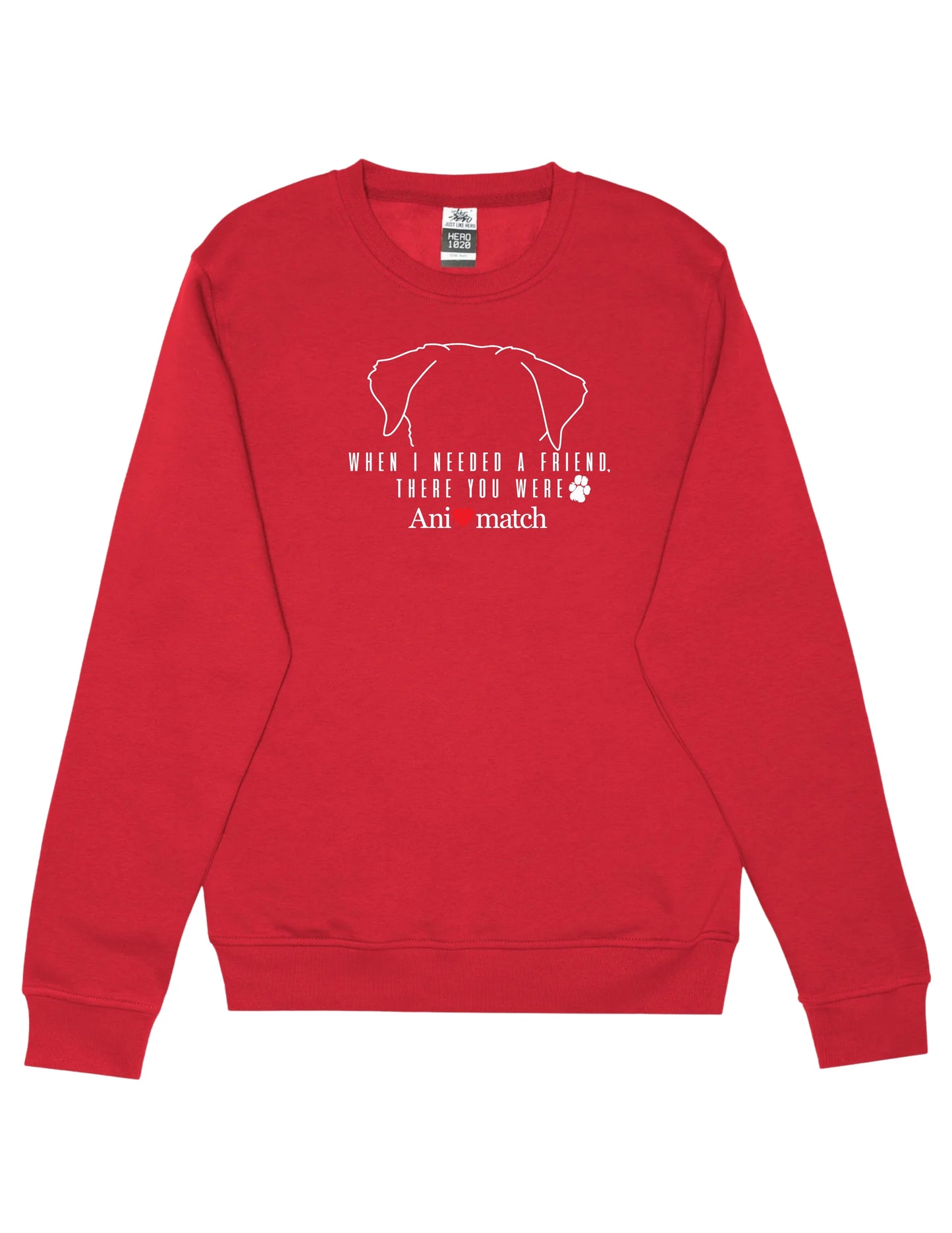 Animatch Needed A Friend Crewneck