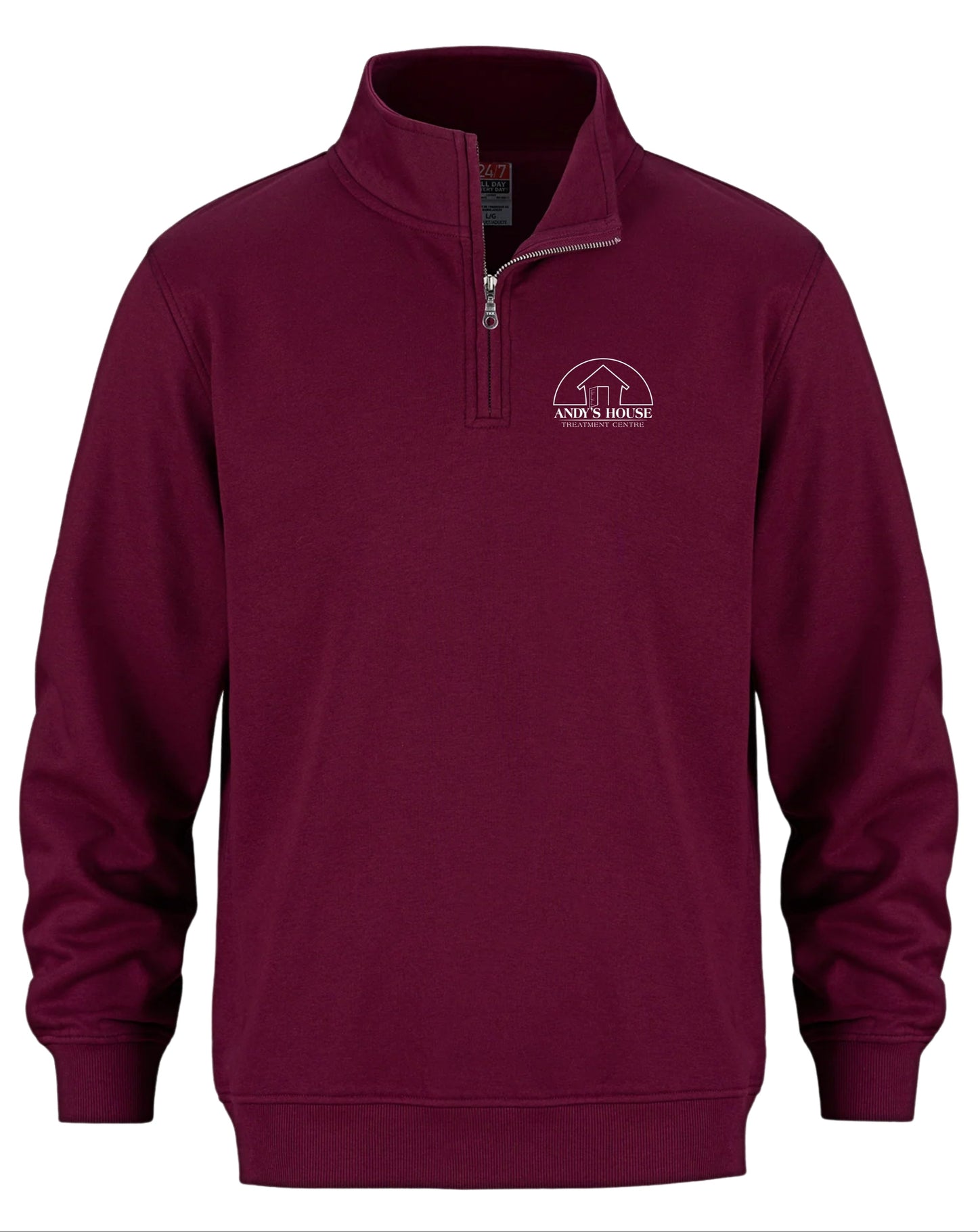 AH 1/4 ZIP SWEATSHIRT