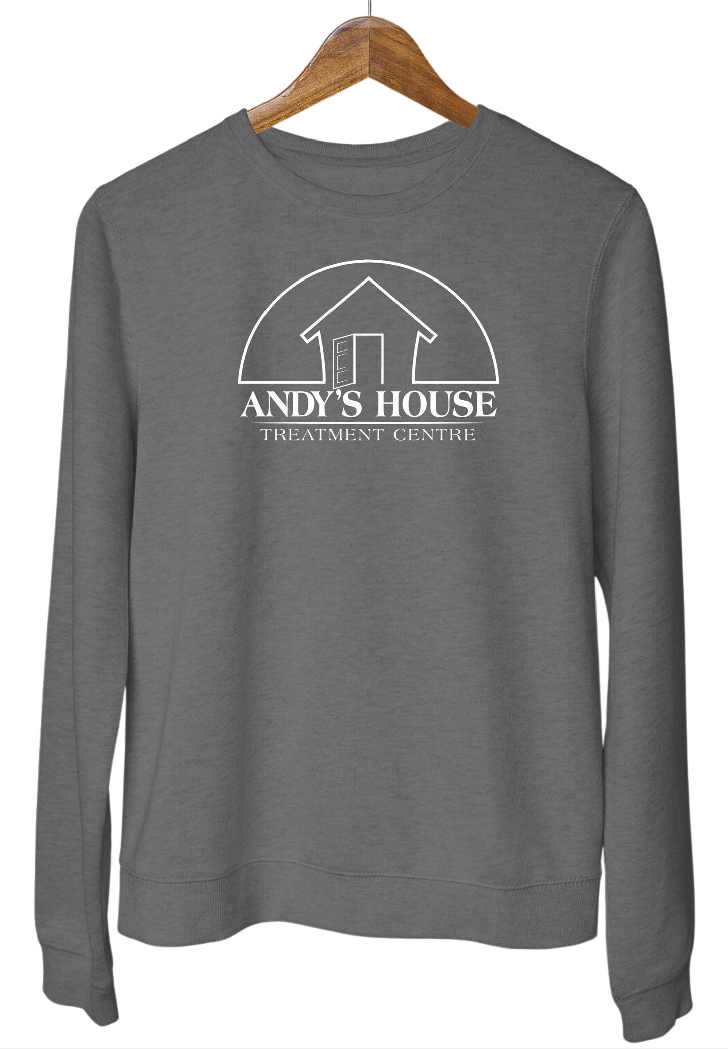 AH TEAM CREWNECK SWEATSHIRT FRONT PRINT