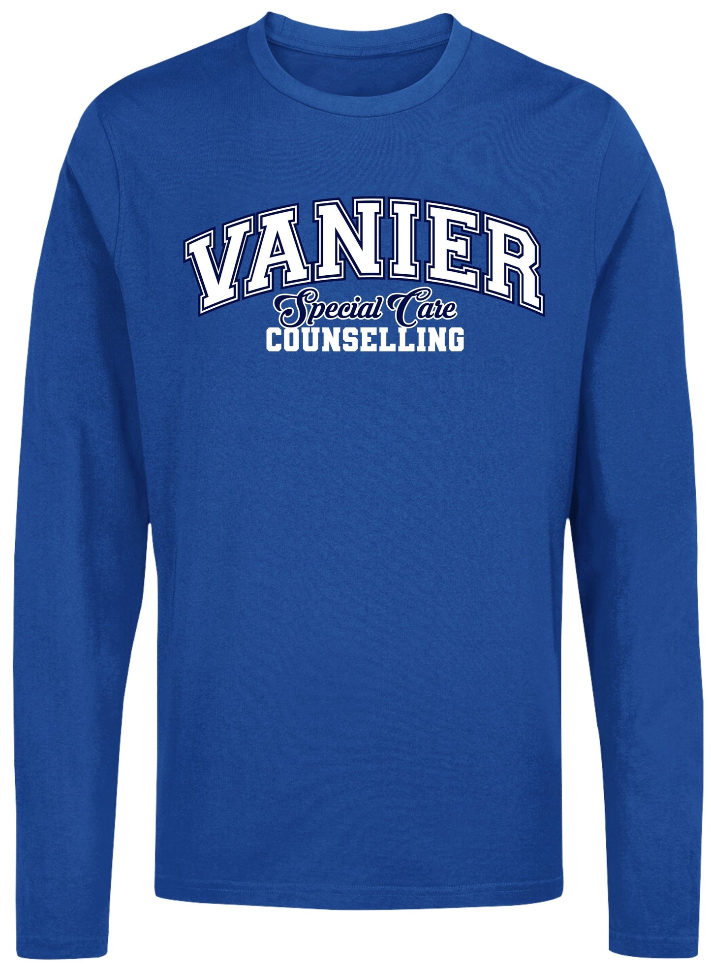 Vanier SCC Long Sleeve T-shirt-Large Print