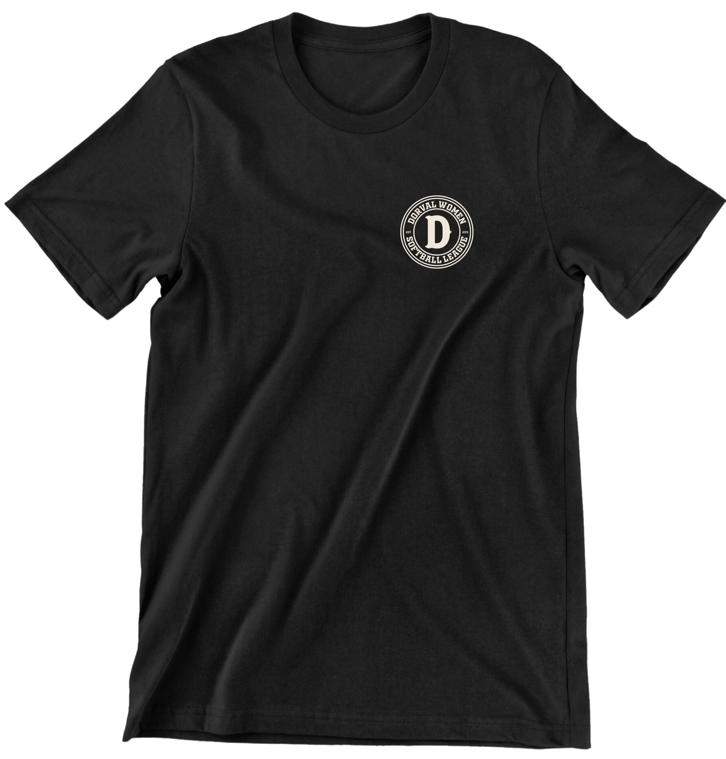 DWSL T-shirt-Beige Oval Logo