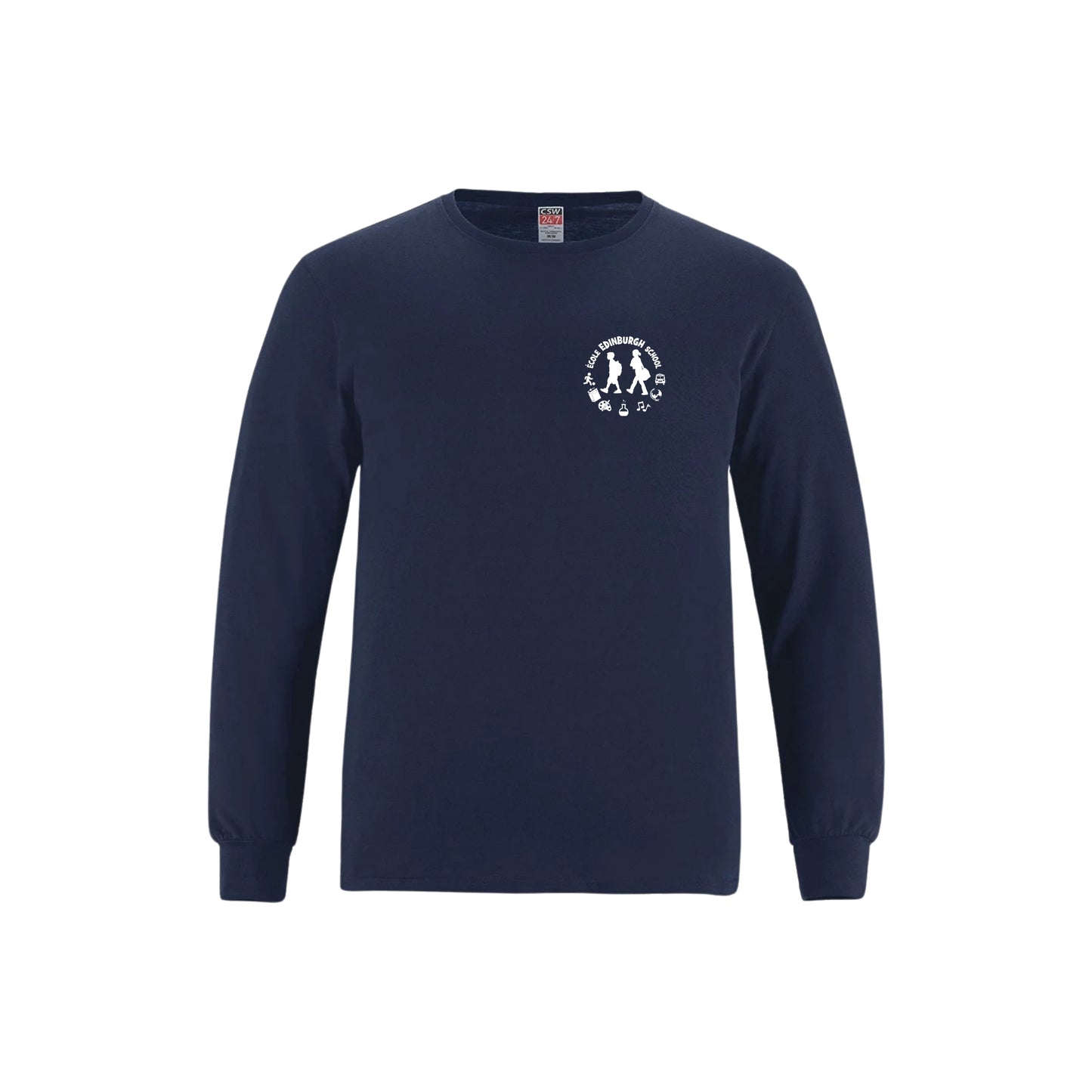 T-shirt à manches longues Edinburgh pour jeunes