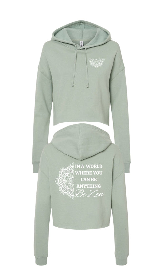 ZEN Lightweight Crop Hoodie