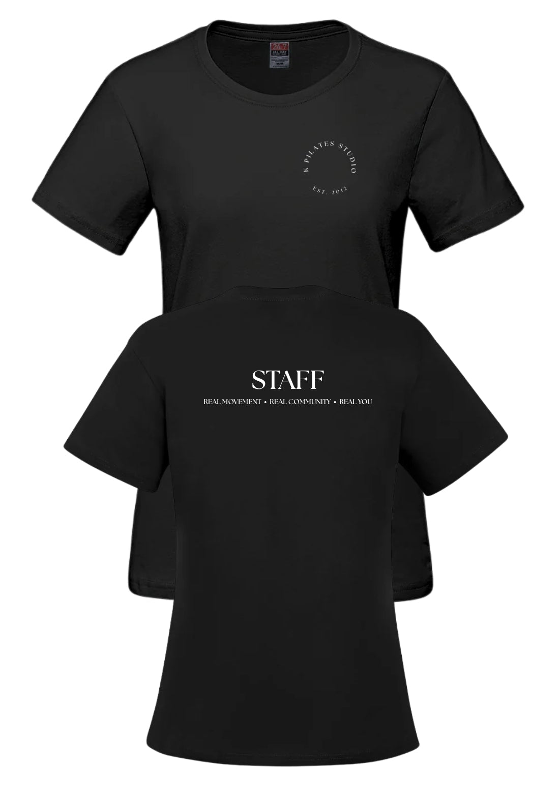 T-shirt femme K-Pilates avec logo circulaire