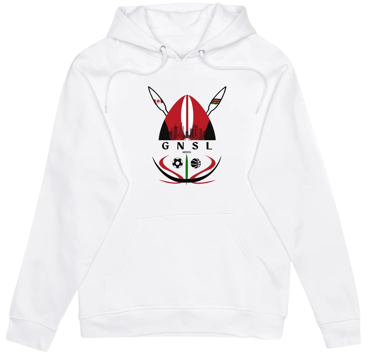 SWEAT À CAPUCHE KENYA