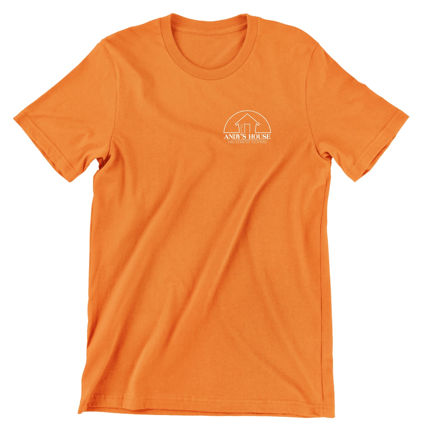 T-SHIRT IMPRIMÉ SUR LA POITRINE GAUCHE AH